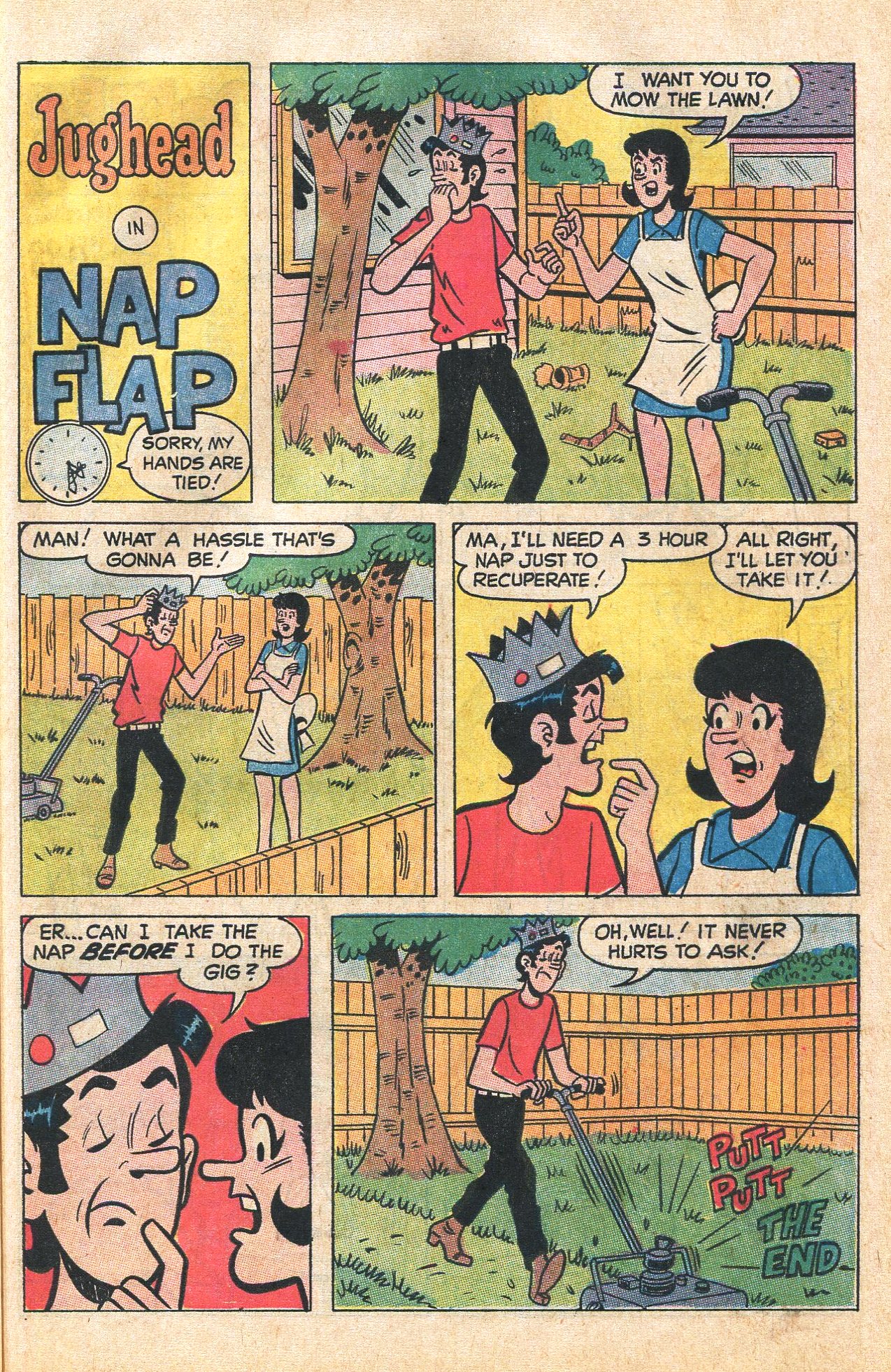 Read online Jughead's Jokes comic -  Issue #14 - 21