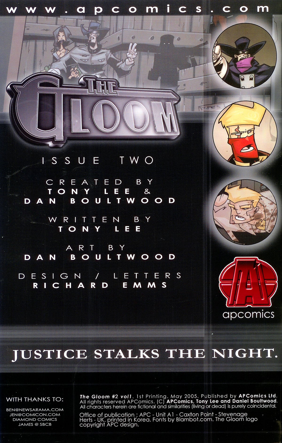 Read online The Gloom comic -  Issue #2 - 2