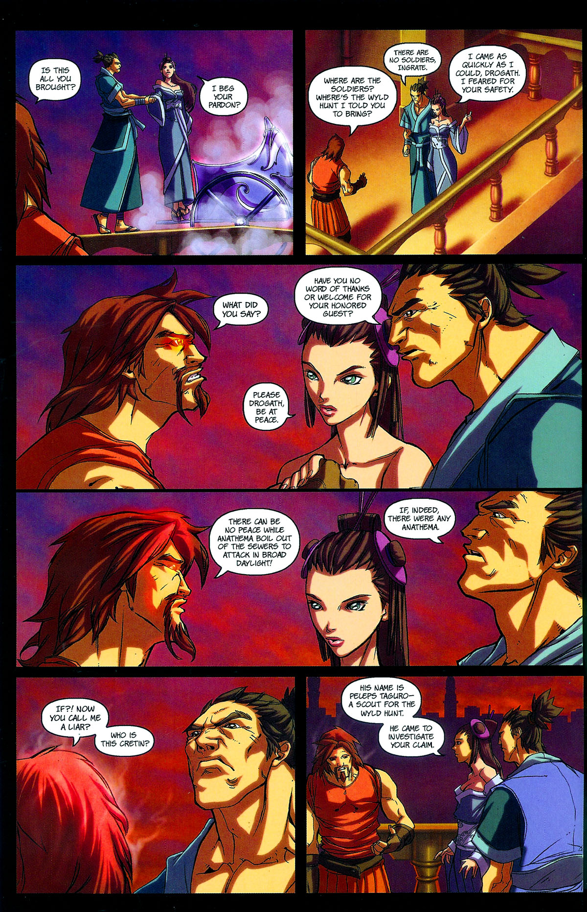 Read online Exalted comic -  Issue #2 - 4