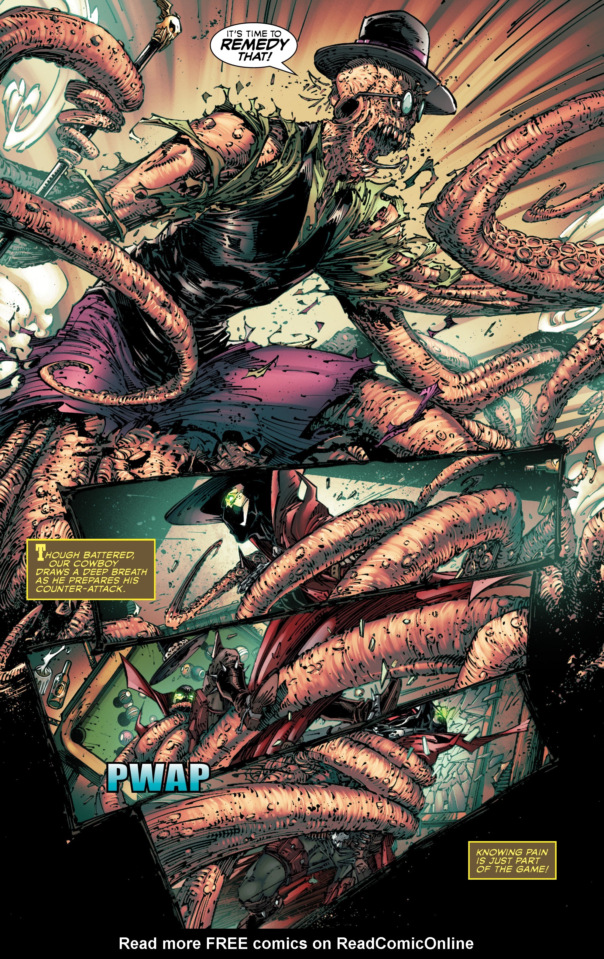 Read online Gunslinger Spawn comic -  Issue #8 - 18