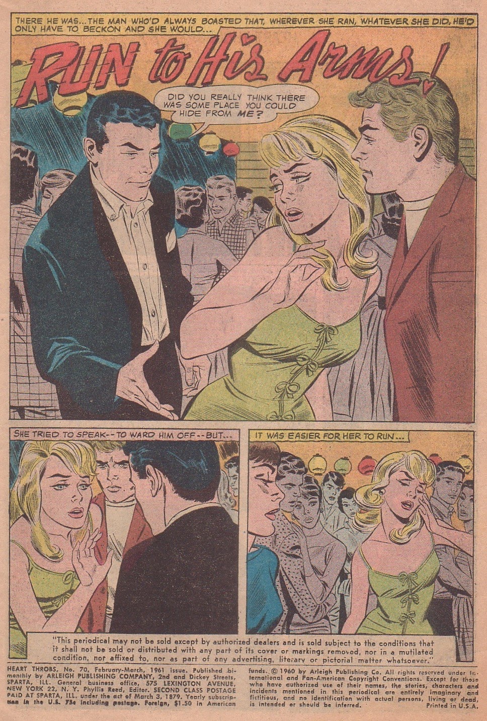 Read online Heart Throbs comic -  Issue #70 - 3