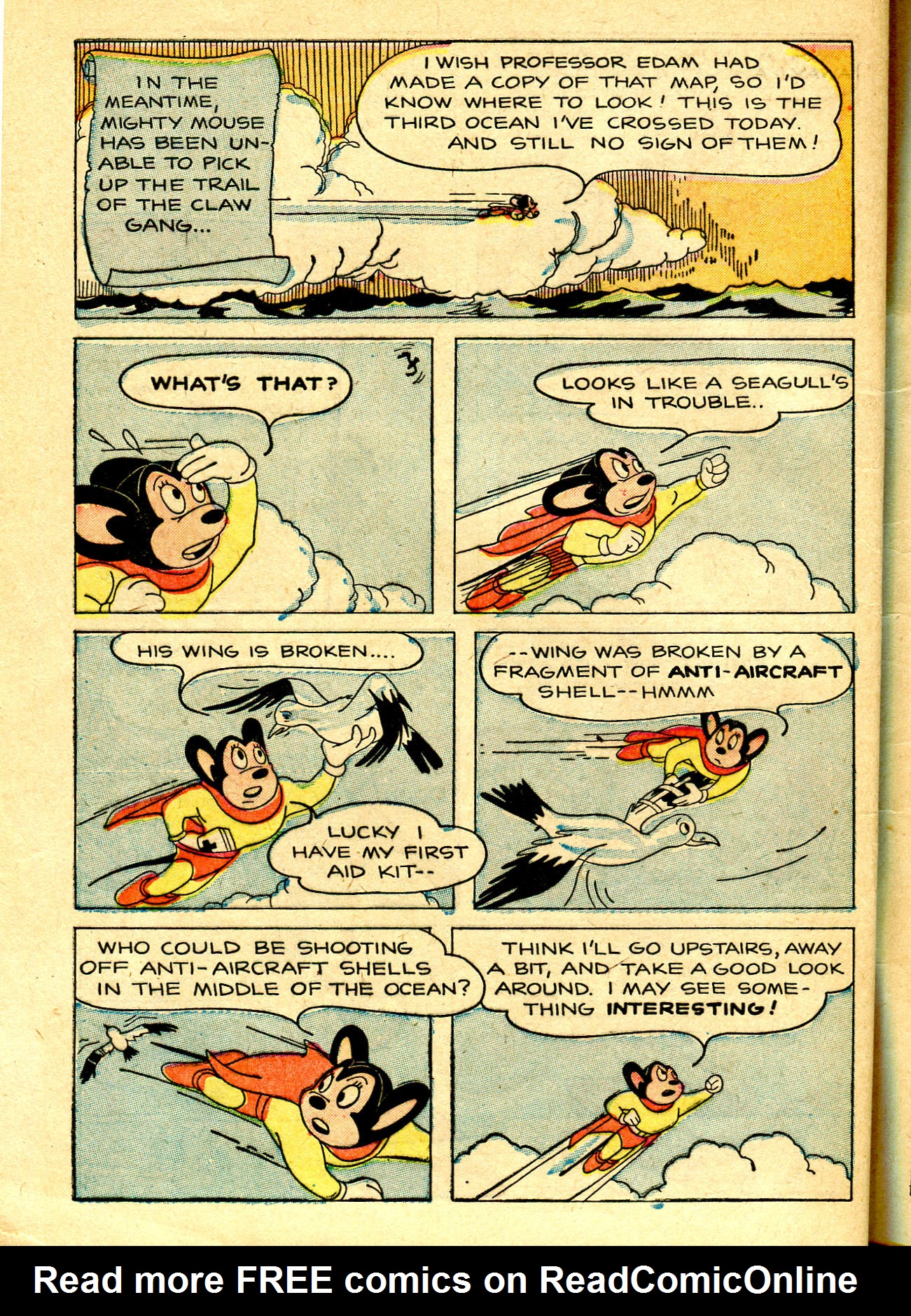 Read online Paul Terry's Mighty Mouse Comics comic -  Issue #42 - 91