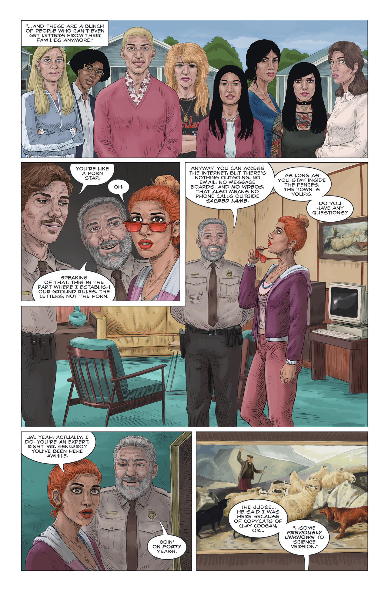 Read online Sacred Lamb comic -  Issue # TPB (Part 1) - 22