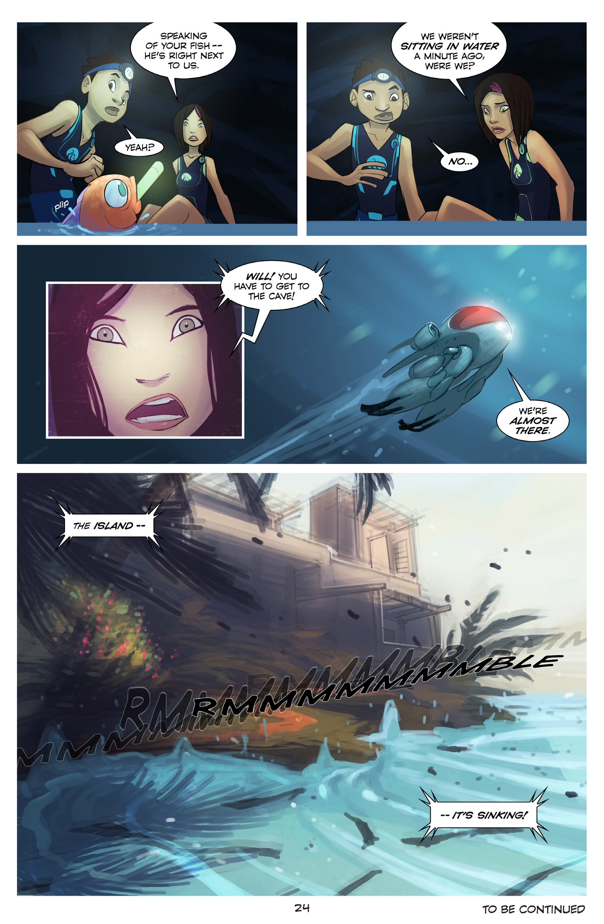 Read online The Deep: The Vanishing Island comic -  Issue #2 - 26