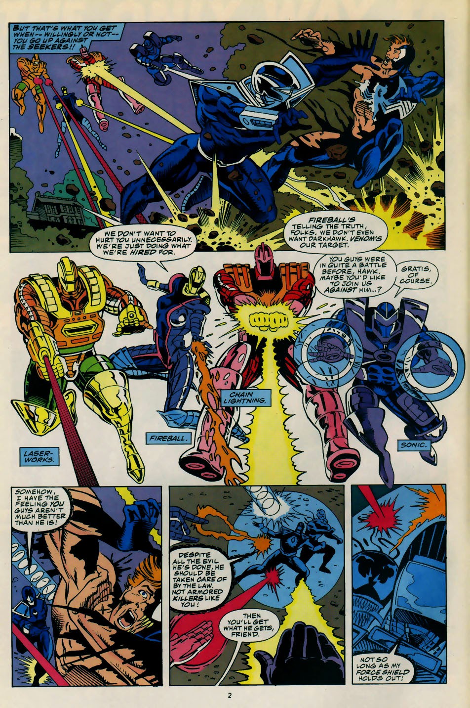 Read online Darkhawk (1991) comic -  Issue #36 - 3