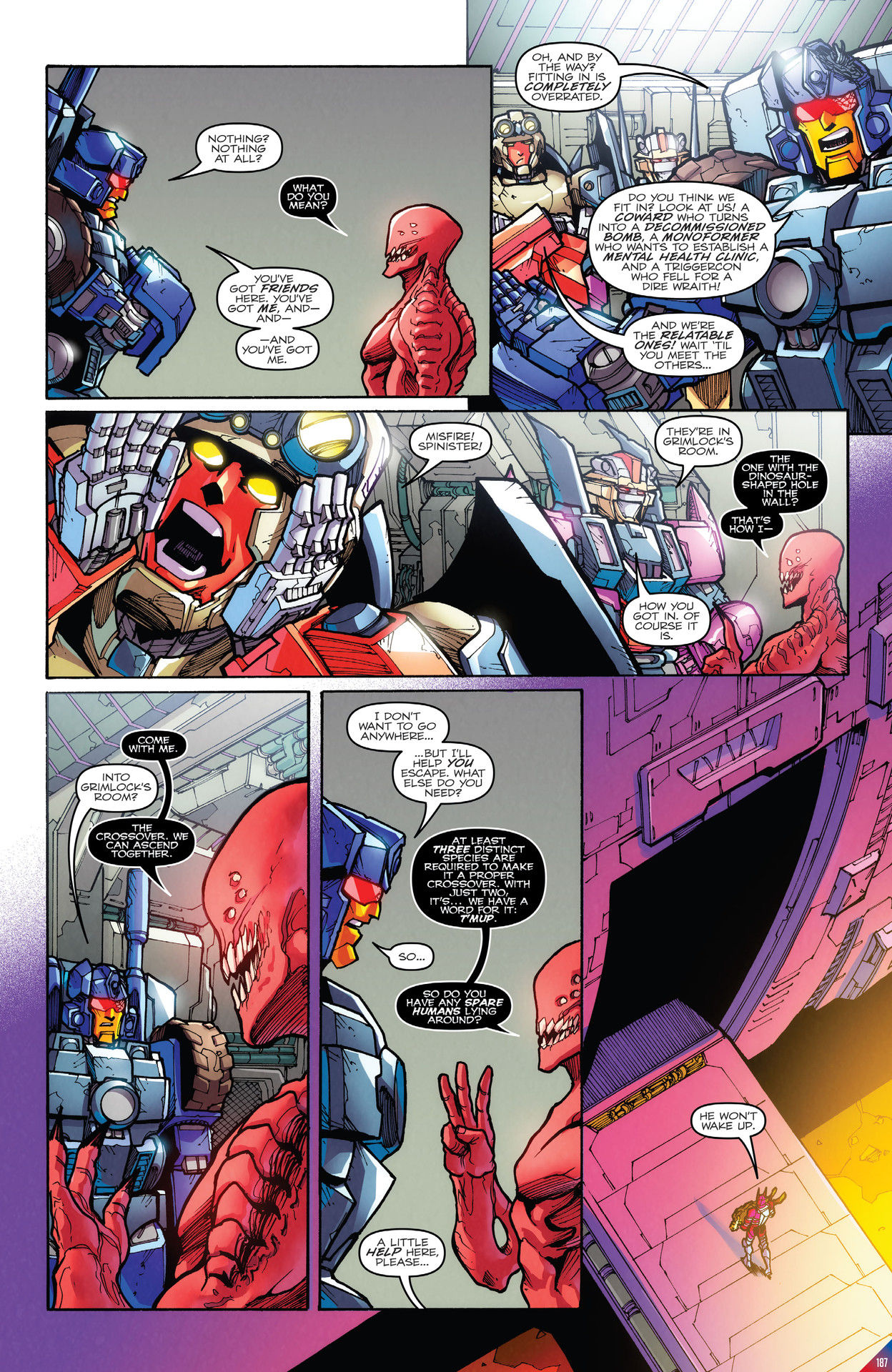 Read online Transformers: The IDW Collection Phase Three comic -  Issue # TPB 1 (Part 2) - 84