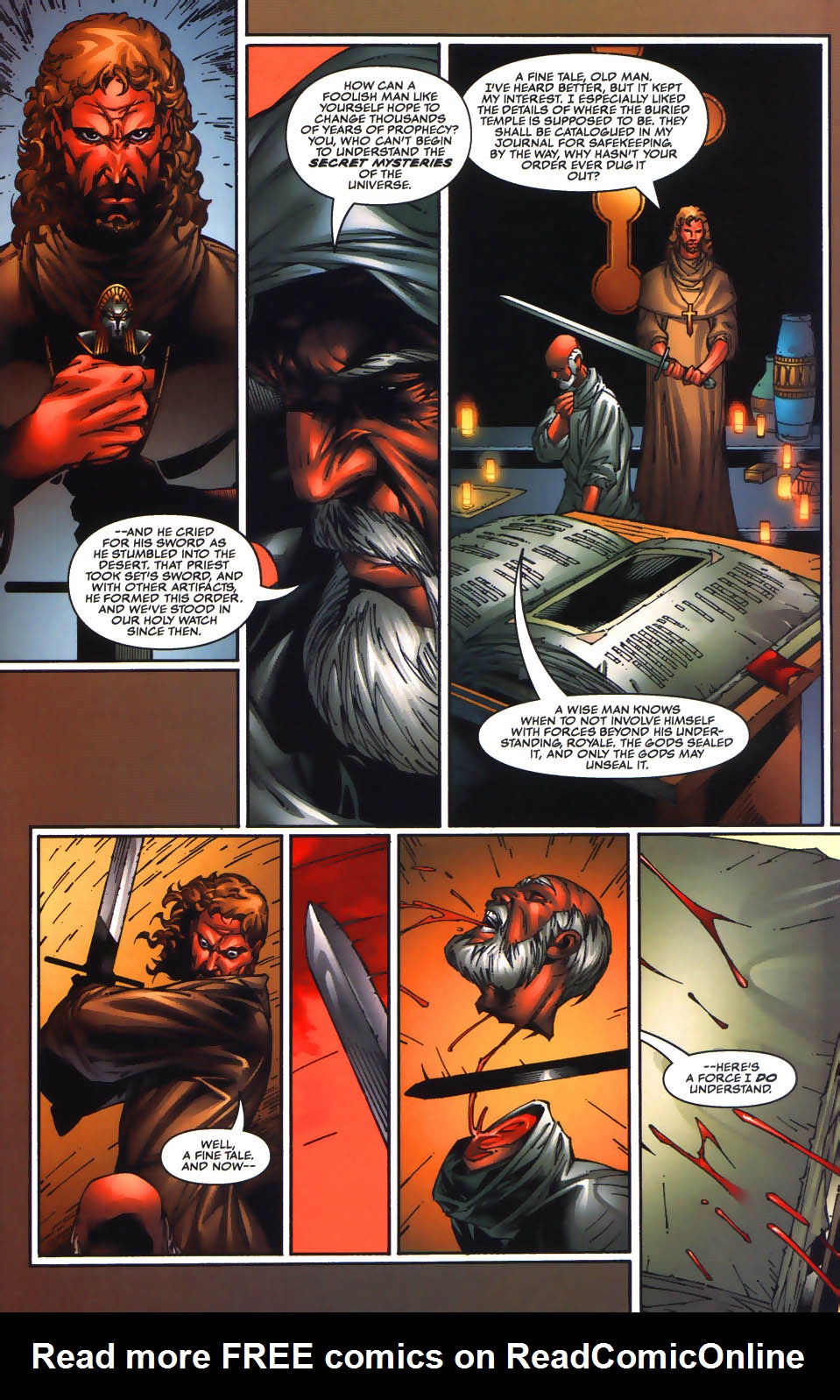 Read online Arcanum comic -  Issue #5 - 21