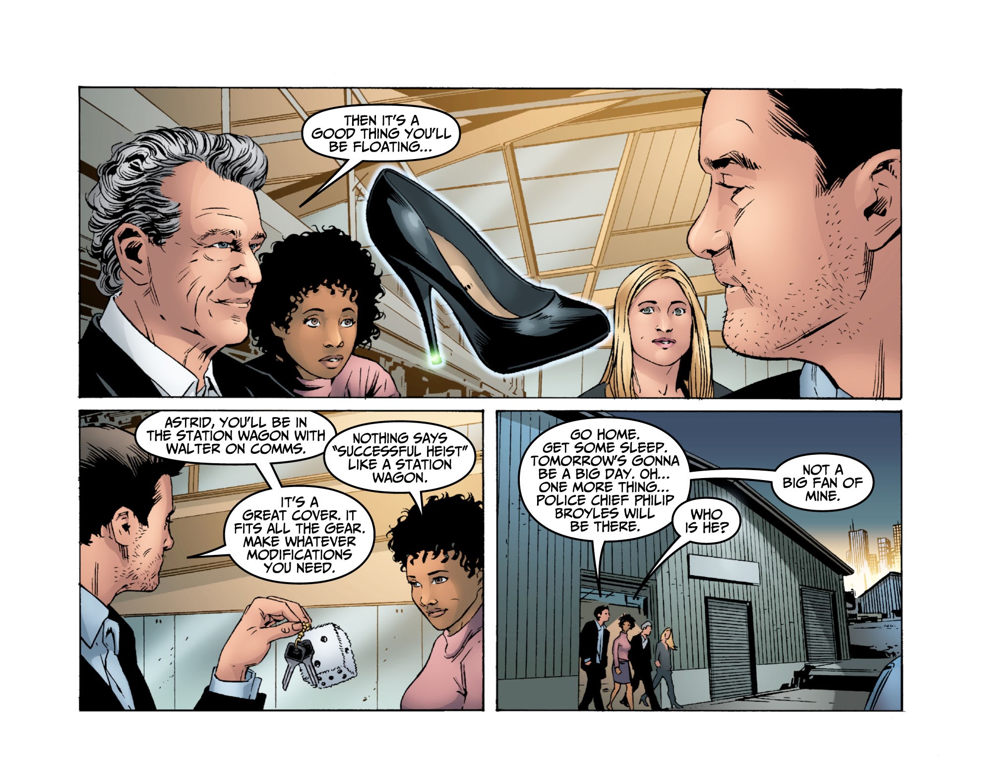 Read online Beyond The Fringe comic -  Issue #4B - 11