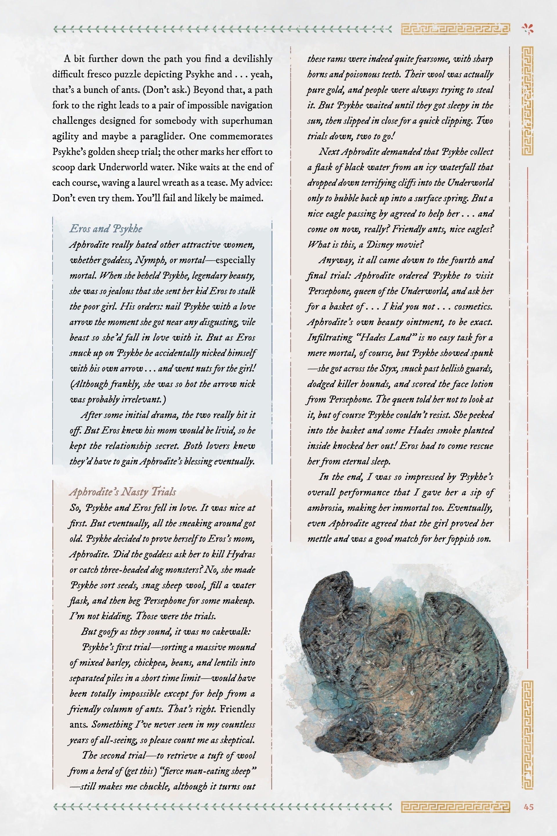 Read online Immortals Fenyx Rising: A Traveler's Guide to the Golden Isle comic -  Issue # TPB - 45