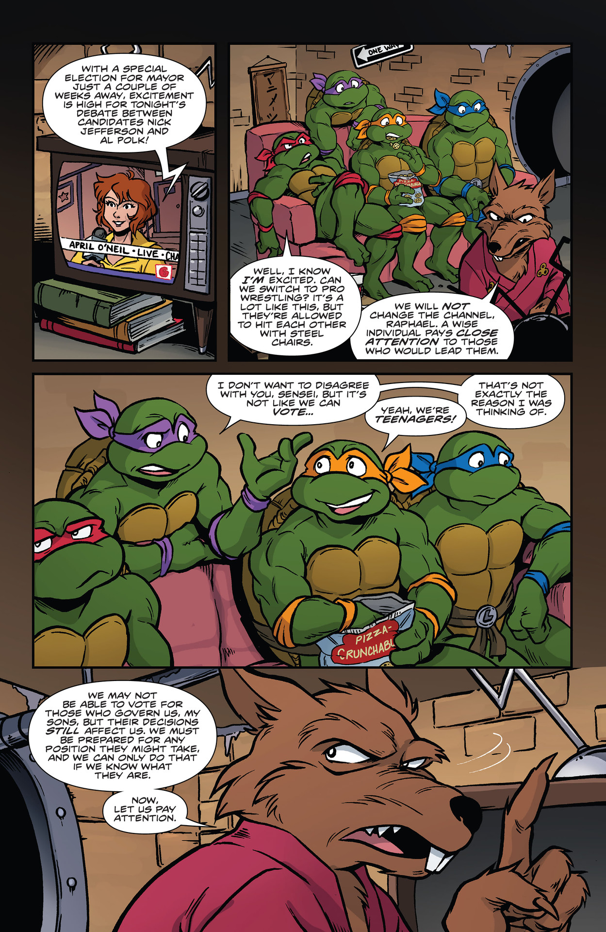 Read online Teenage Mutant Ninja Turtles: Saturday Morning Adventures Continued comic -  Issue #6 - 3