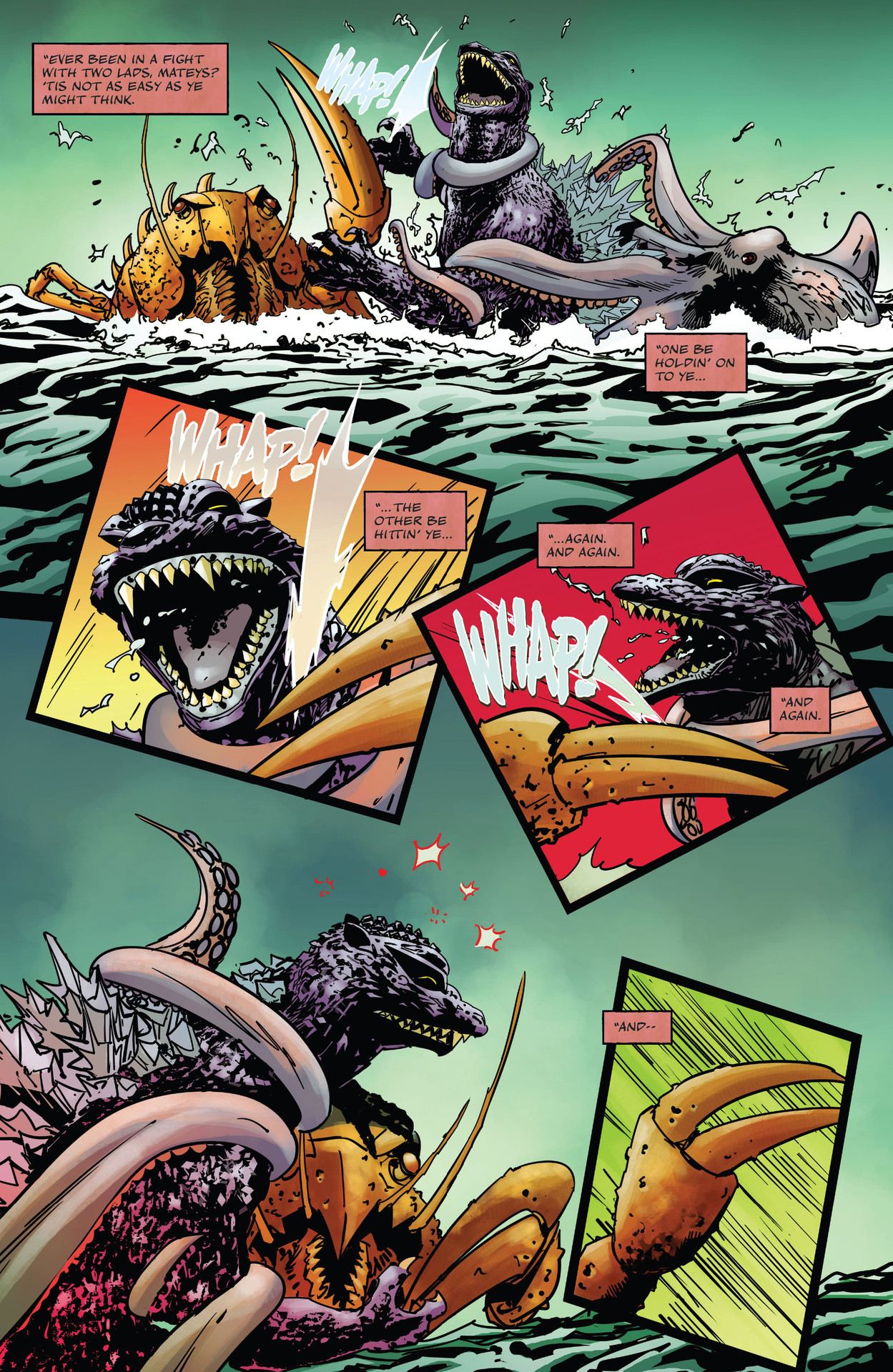 Read online Godzilla: Here There Be Dragons comic -  Issue #5 - 10