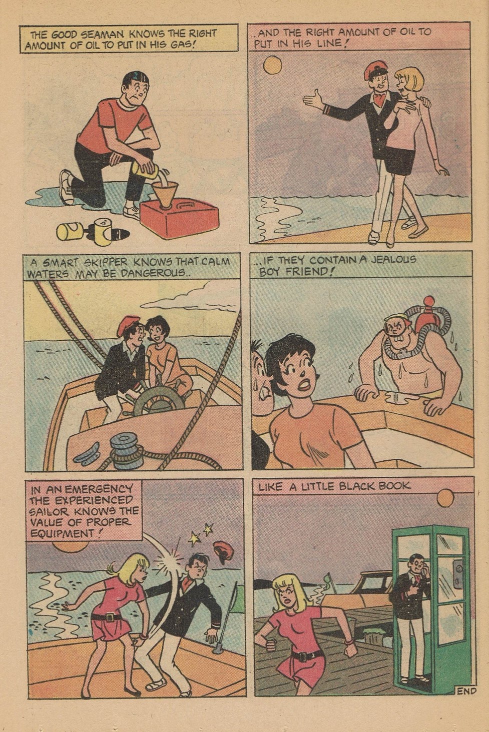 Read online Reggie's Wise Guy Jokes comic -  Issue #23 - 39