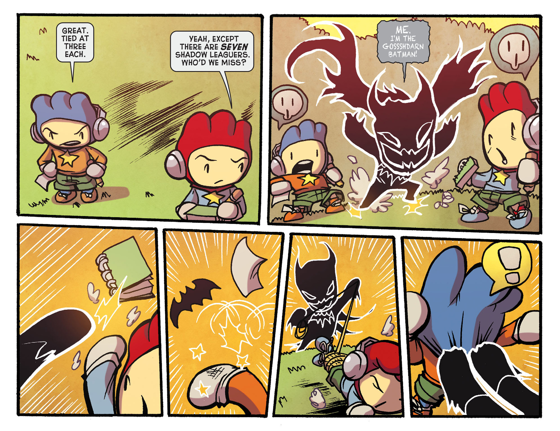Read online Scribblenauts Unmasked: A Crisis of Imagination comic -  Issue #16 - 12