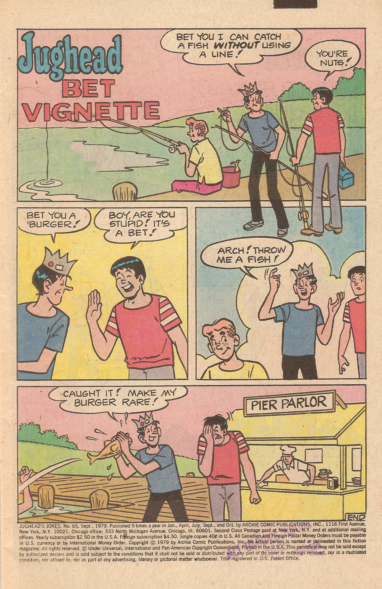 Read online Jughead's Jokes comic -  Issue #65 - 3