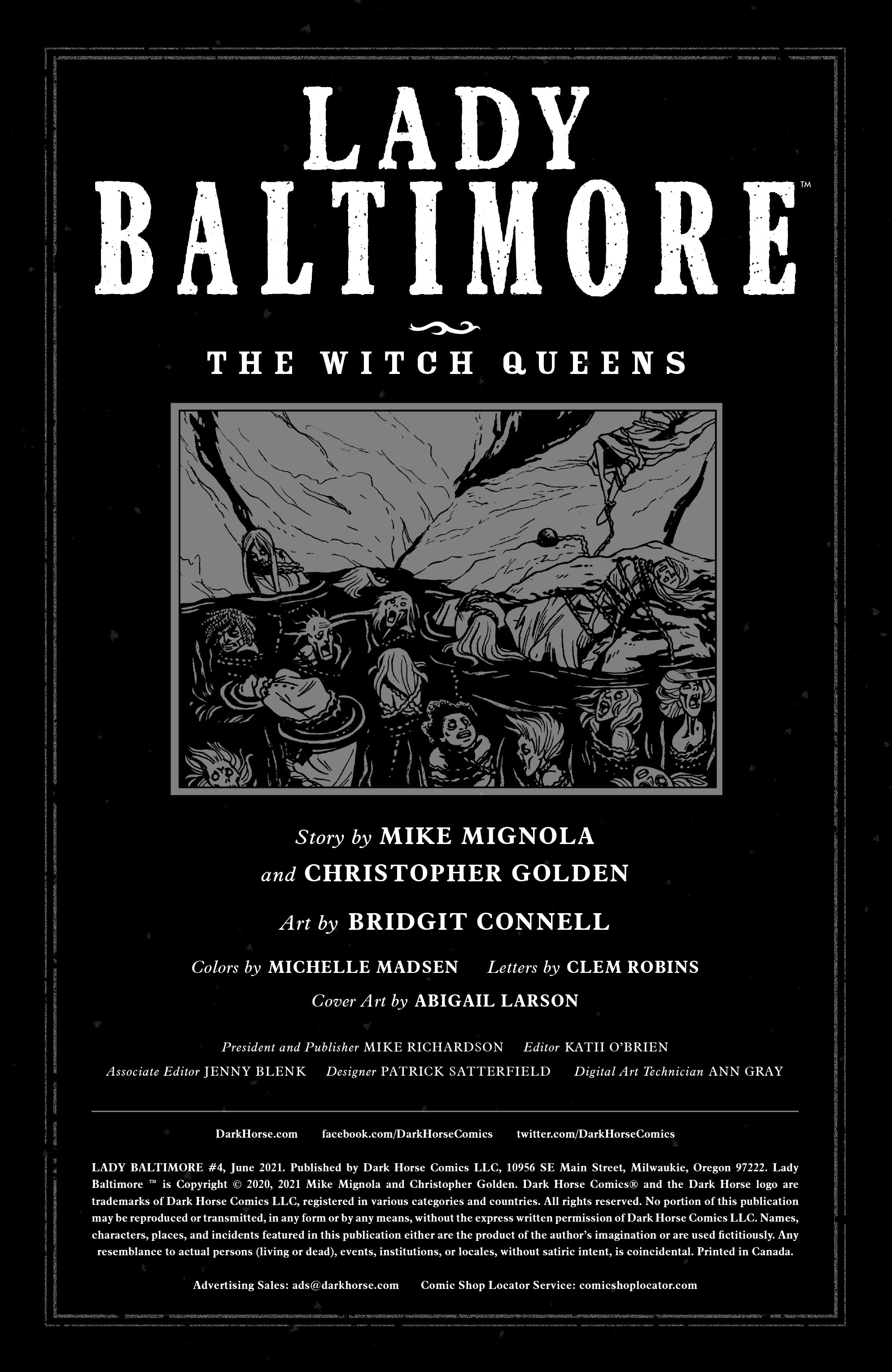 Read online Lady Baltimore: The Witch Queens comic -  Issue #4 - 2