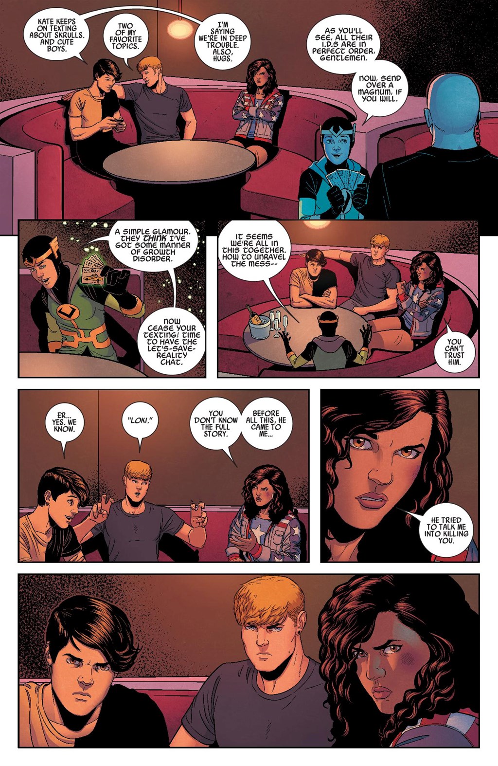 Read online Marvel-Verse (2020) comic -  Issue # America Chavez - 29