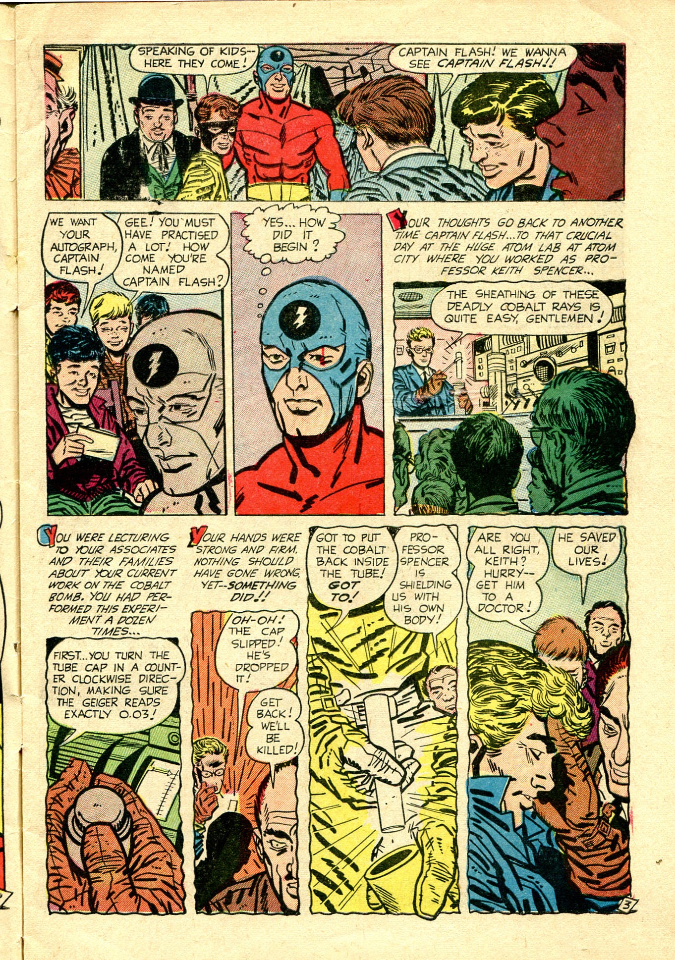 Read online Captain Flash comic -  Issue #1 - 4
