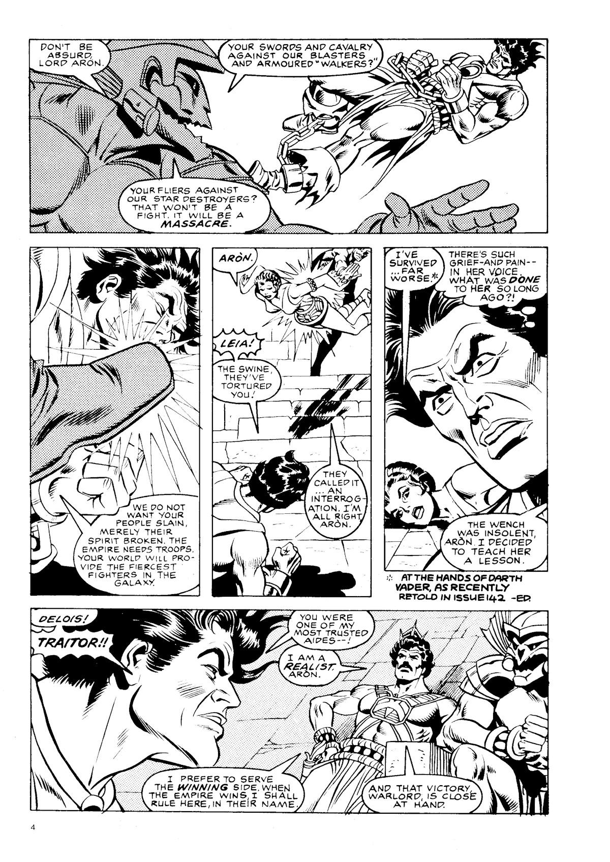 Read online Star Wars Weekly comic -  Issue #144 - 4