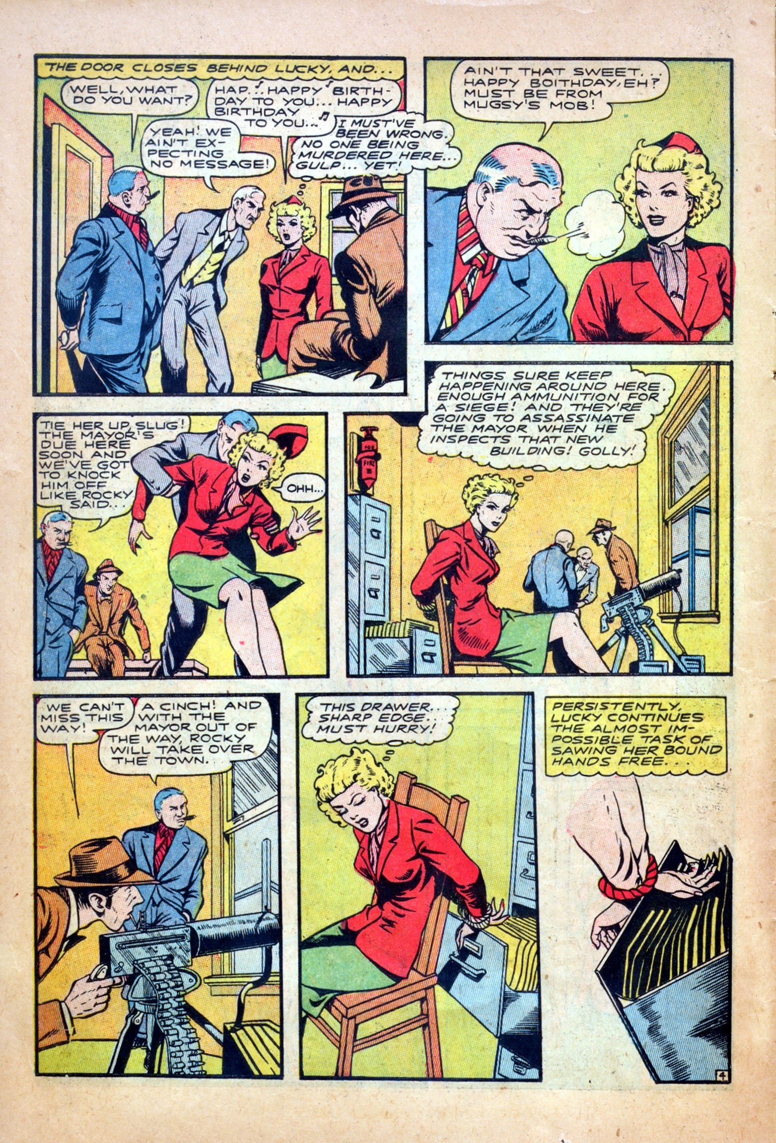 Read online The Saint (1947) comic -  Issue #1 - 14