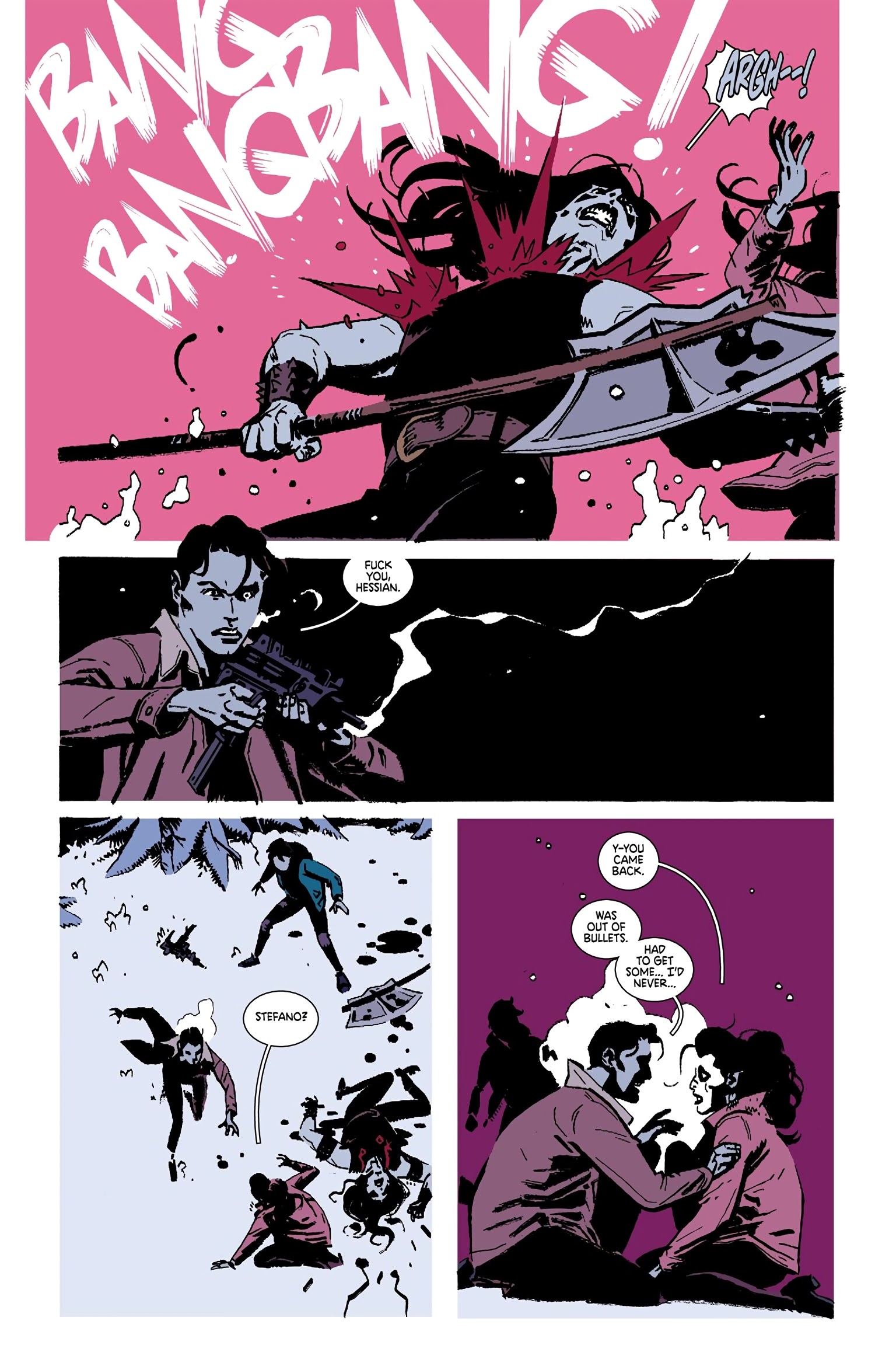 Read online Deadly Class comic -  Issue # _Deluxe Edition Teen Age Riot (Part 4) - 33