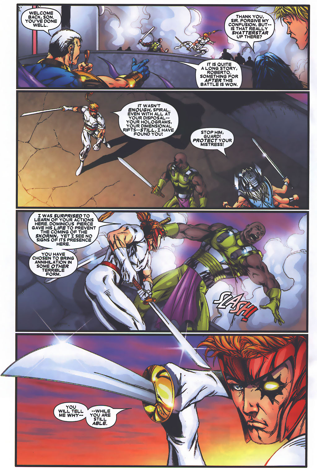Read online X-Force: Shatterstar comic -  Issue #4 - 5
