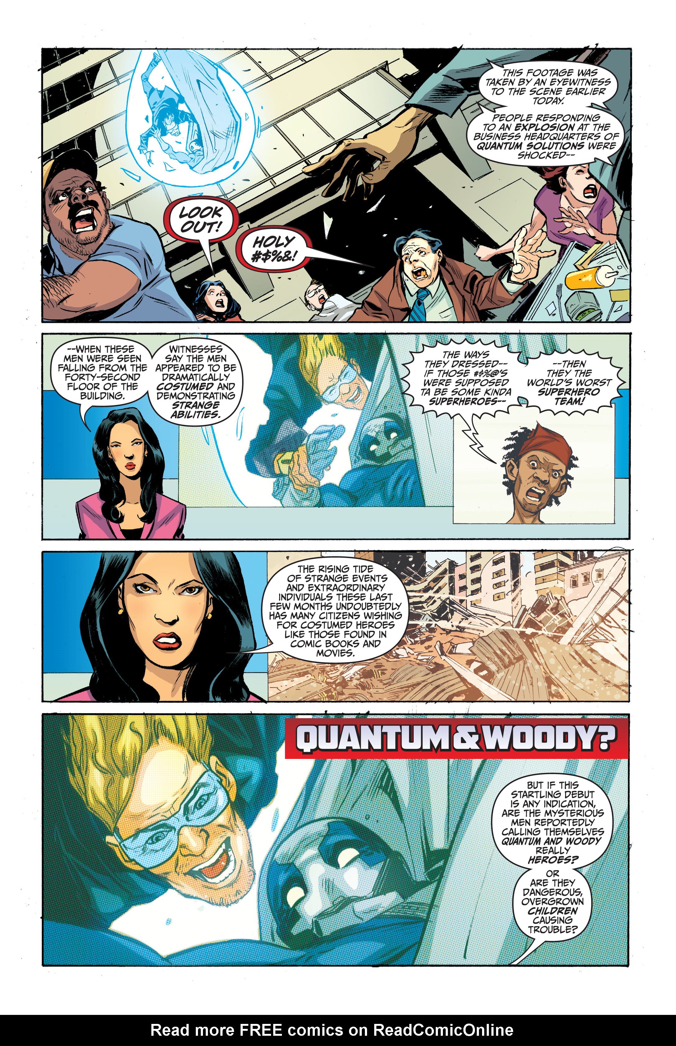 Read online Quantum and Woody (2013) comic -  Issue # _Deluxe Edition 1 (Part 1) - 8