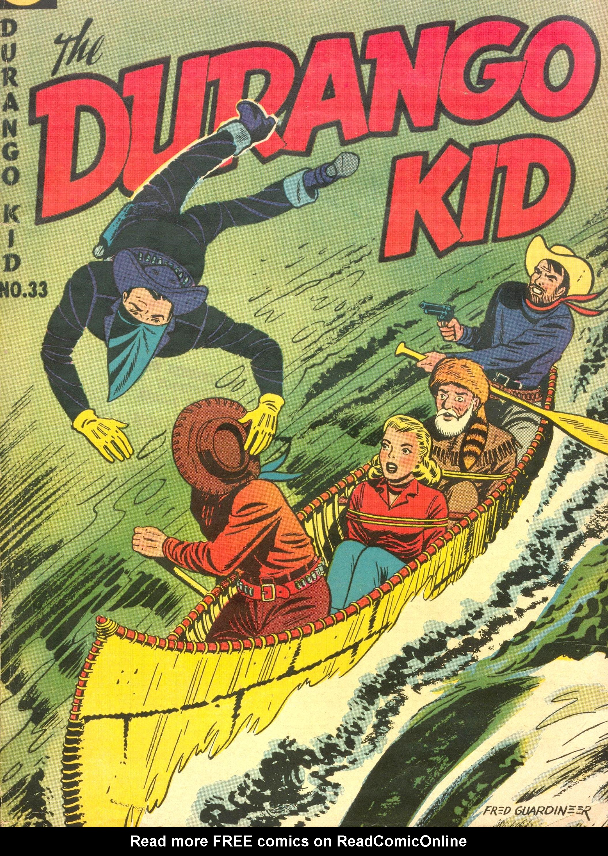Read online Charles Starrett as The Durango Kid comic -  Issue #33 - 1