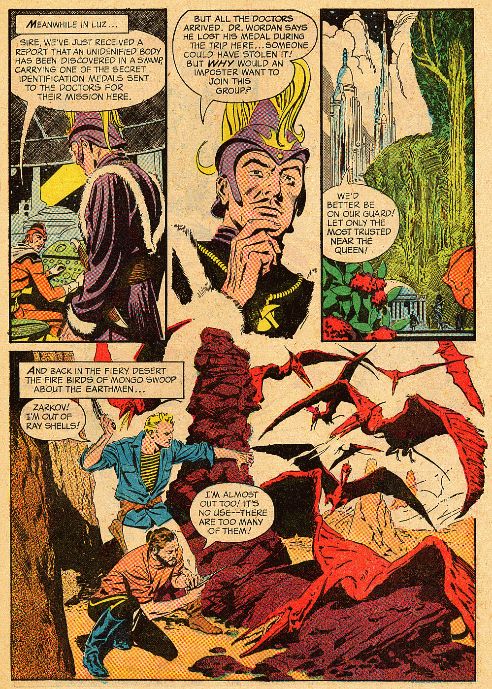 Read online Flash Gordon (1966) comic -  Issue #5 - 21
