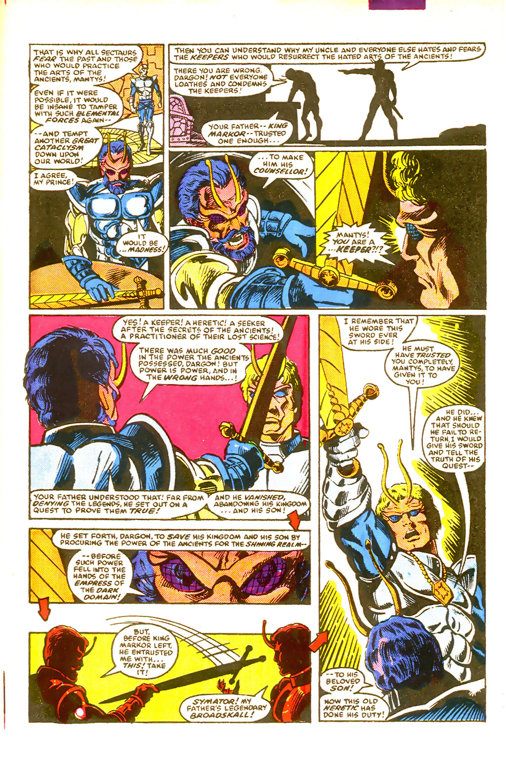 Read online Sectaurs comic -  Issue #1 - 21