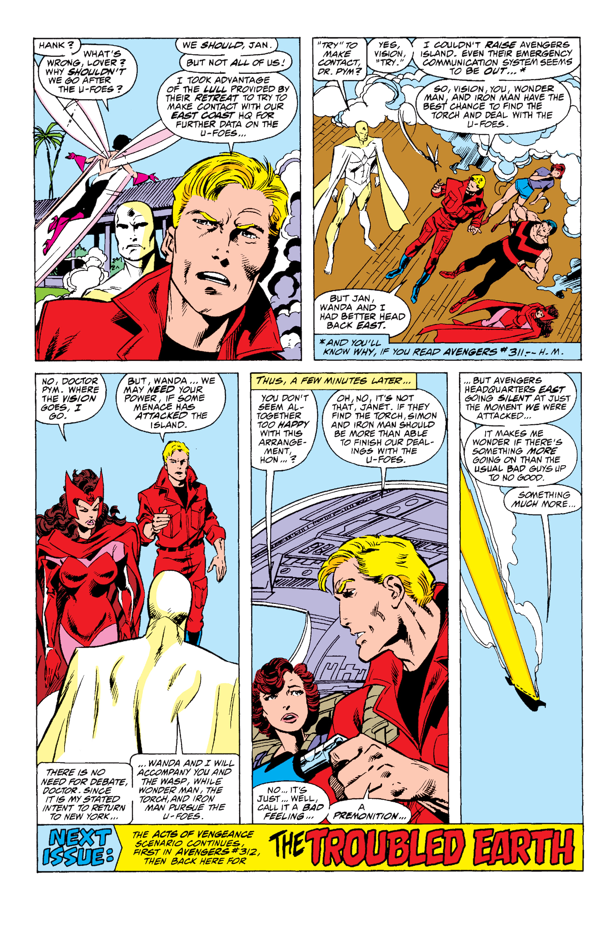 Read online Avengers West Coast Epic Collection: How The West Was Won comic -  Issue #Avengers West Coast Epic Collection Darker Than Scarlet (Part 1) - 50