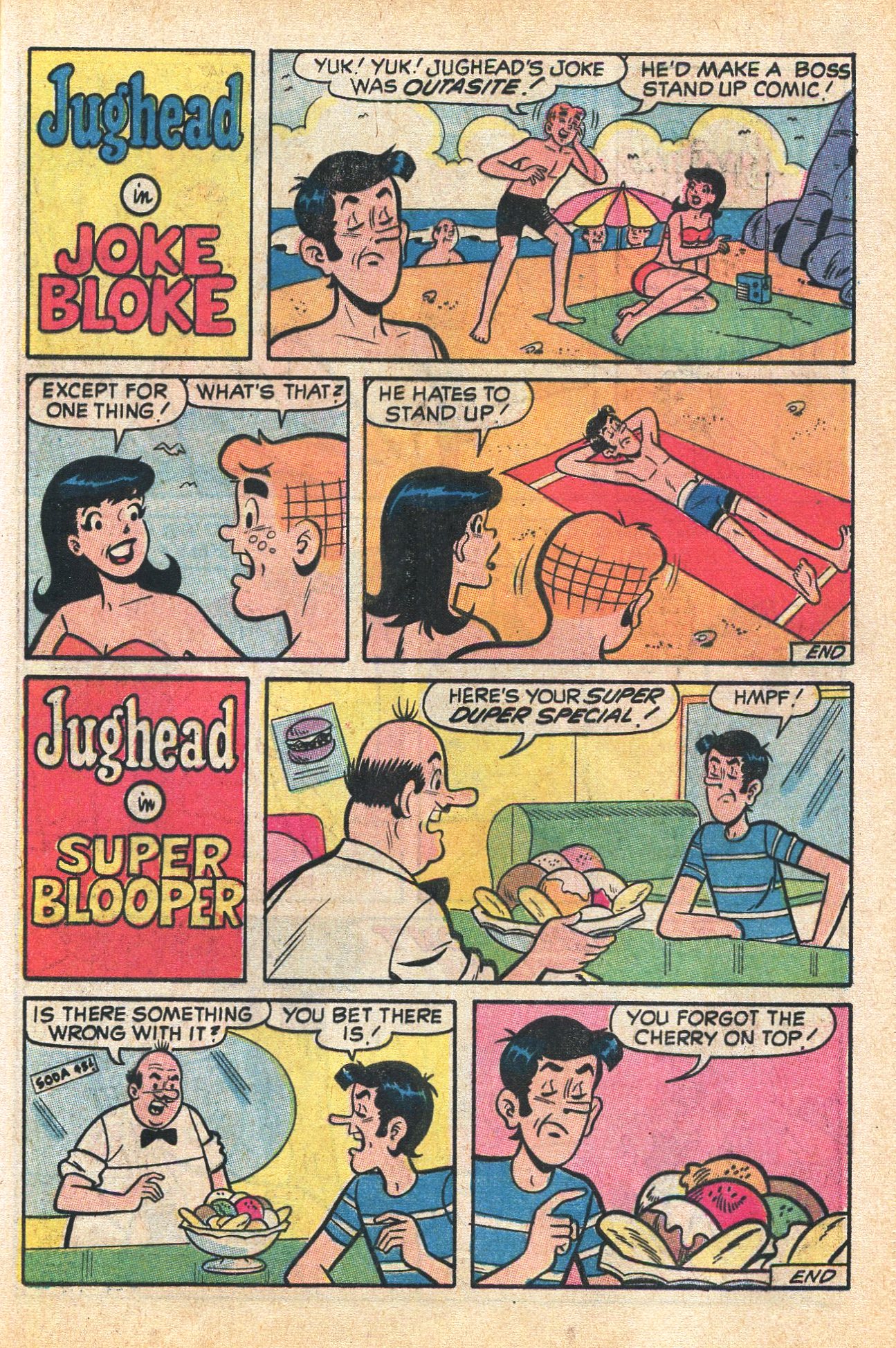 Read online Jughead's Jokes comic -  Issue #20 - 33