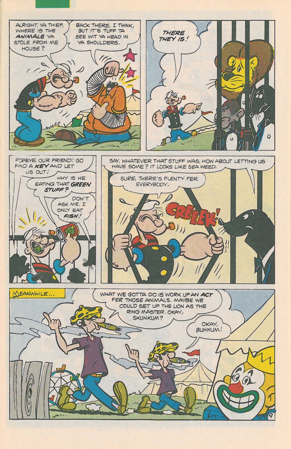 Read online Popeye (1993) comic -  Issue #1 - 21