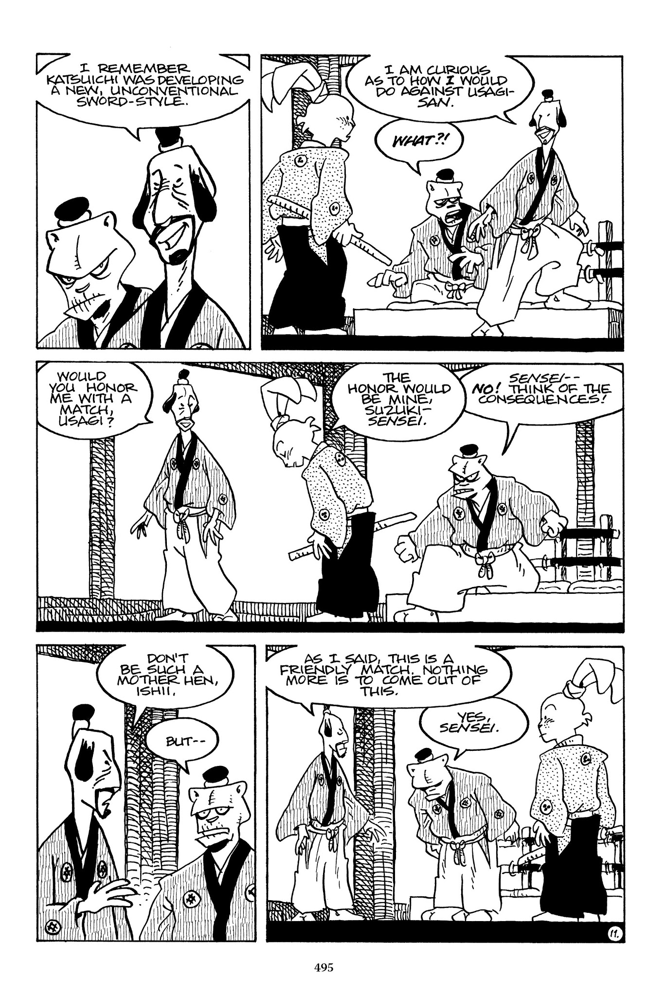 Read online The Usagi Yojimbo Saga comic -  Issue # TPB 7 - 487