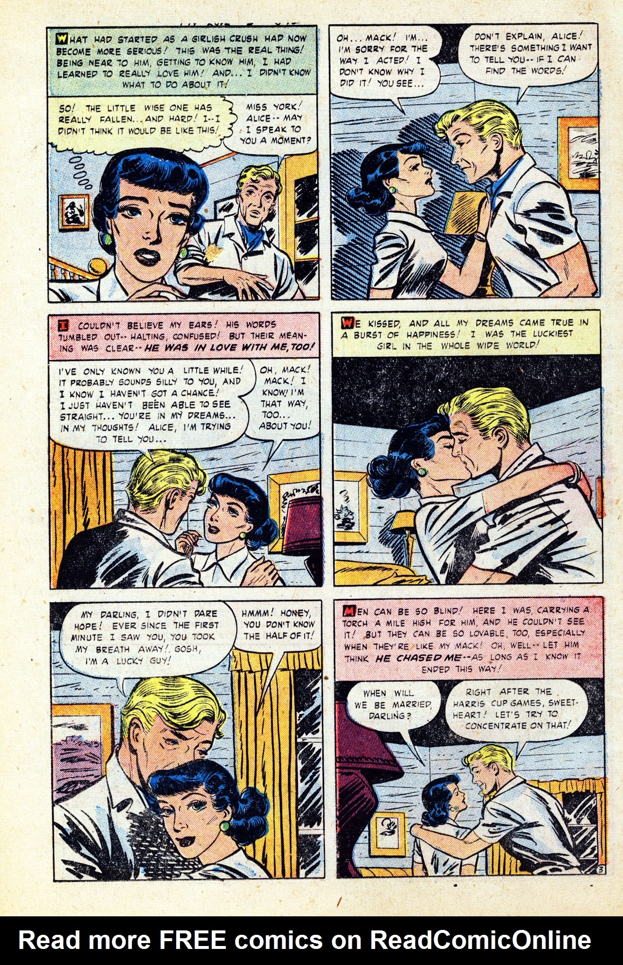 Read online My Love (1949) comic -  Issue #3 - 14