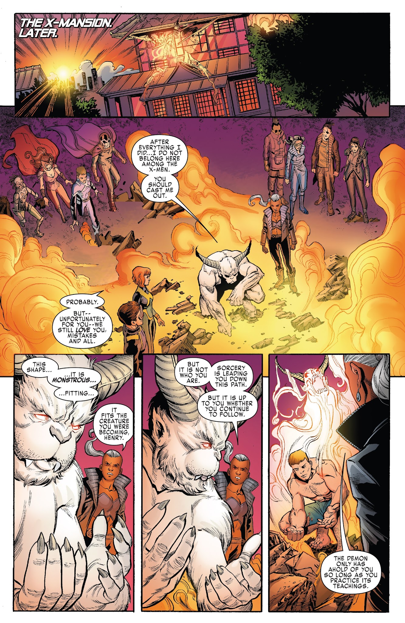 Read online X-Men: Blue comic -  Issue #12 - 20