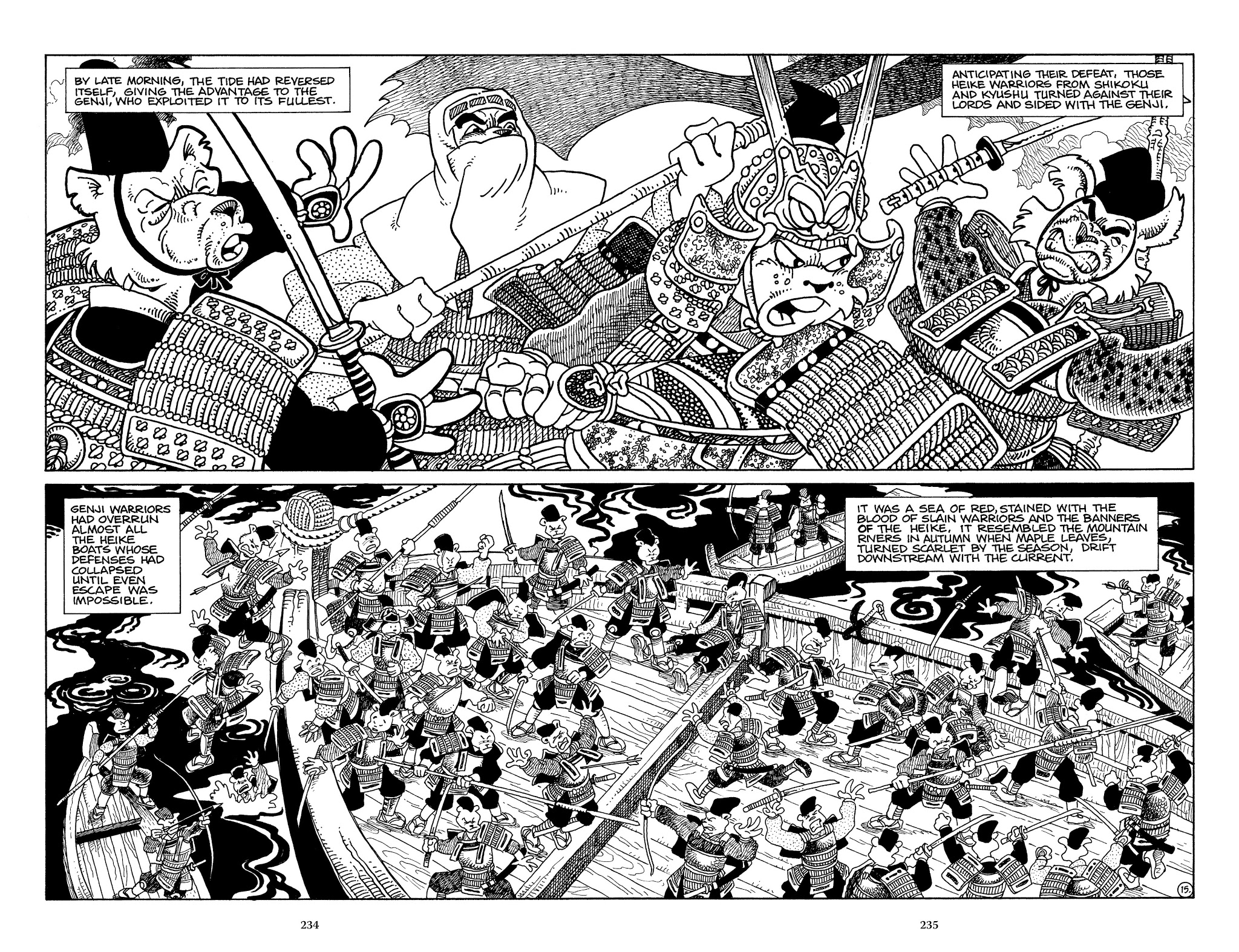 Read online The Usagi Yojimbo Saga comic -  Issue # TPB 2 - 232