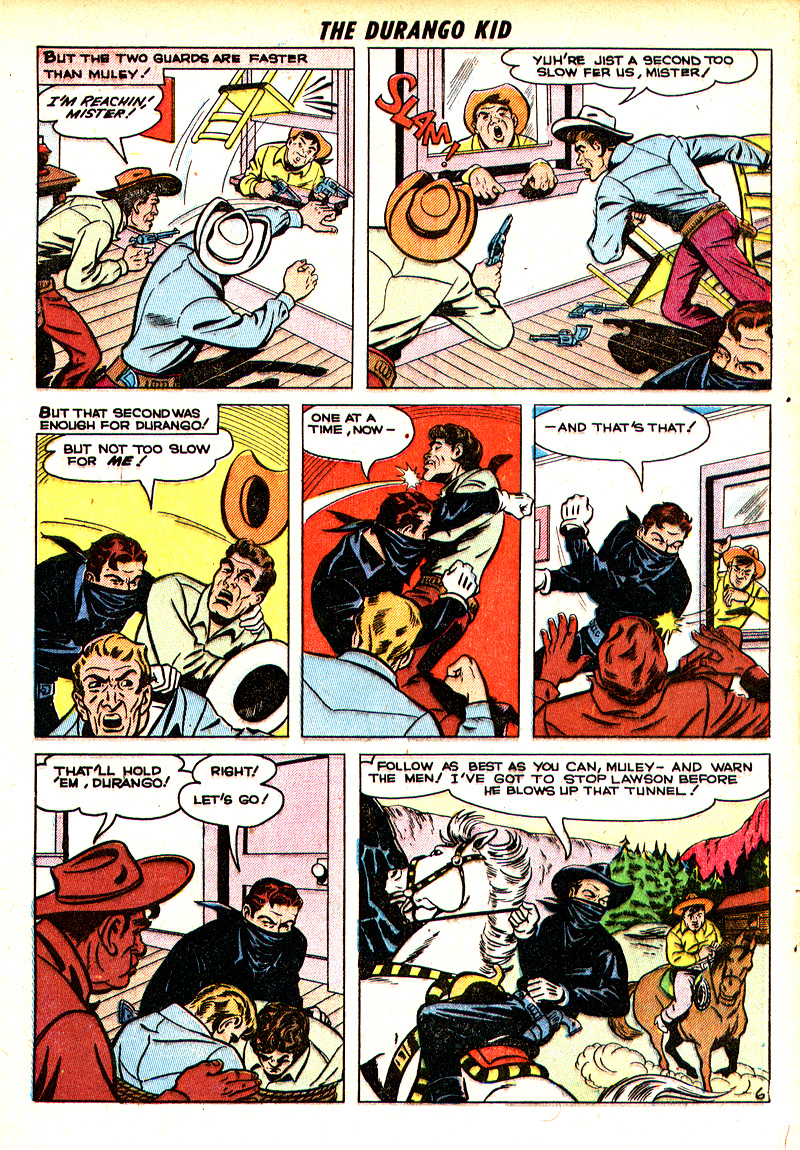 Read online Charles Starrett as The Durango Kid comic -  Issue #4 - 9