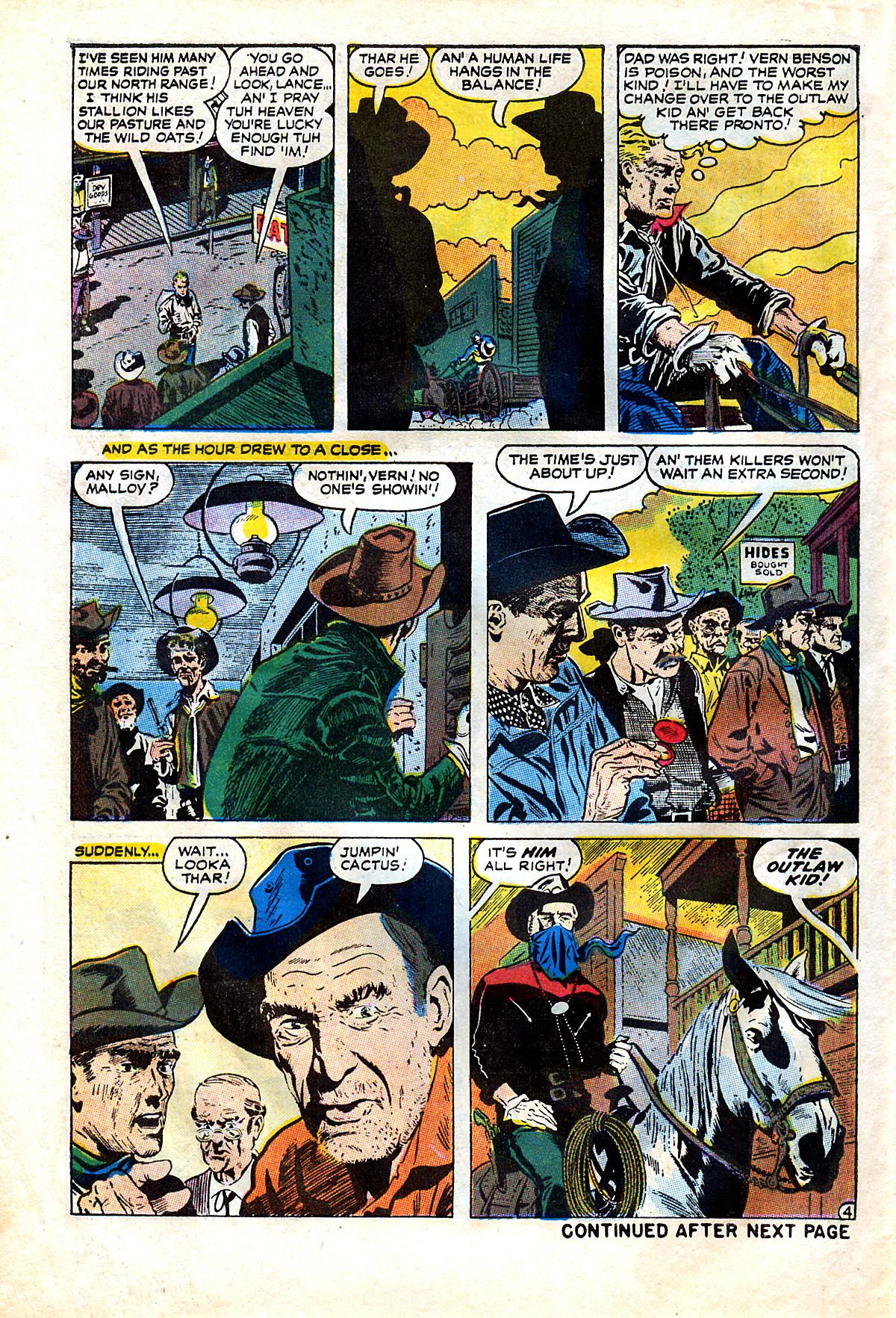 Read online The Outlaw Kid (1970) comic -  Issue #1 - 30