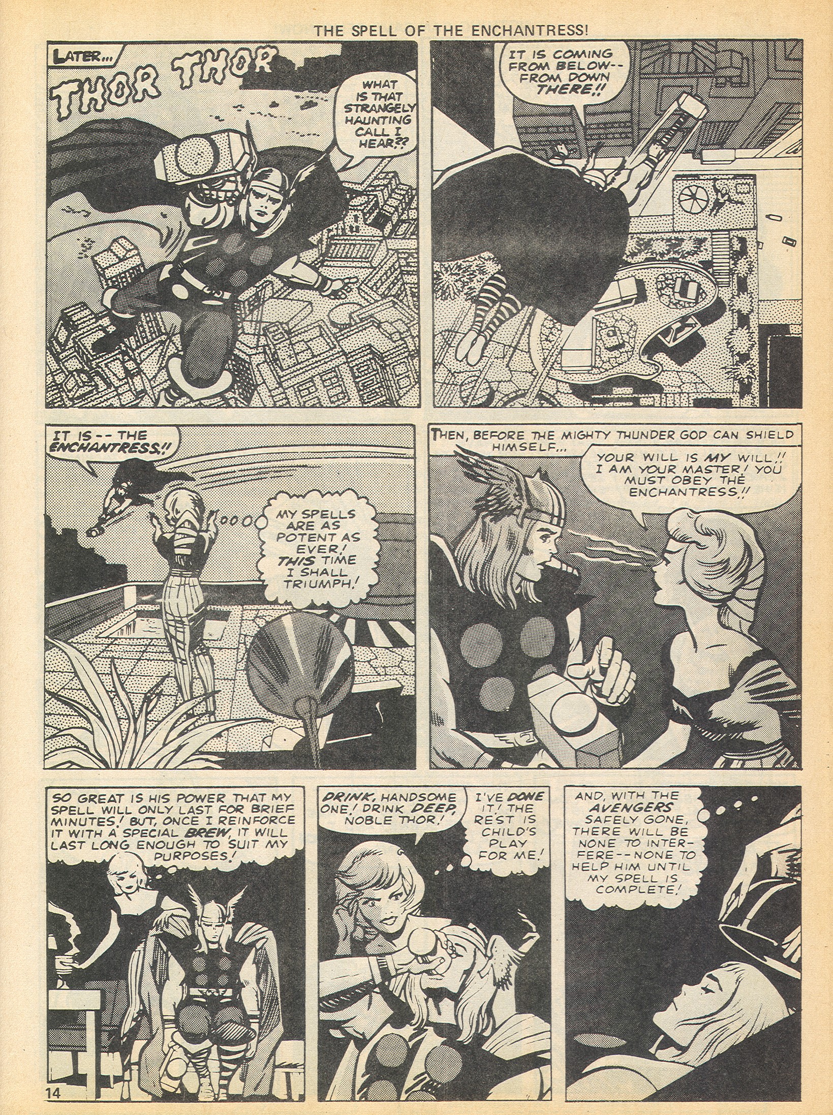 Read online The Avengers (1973) comic -  Issue #4 - 14