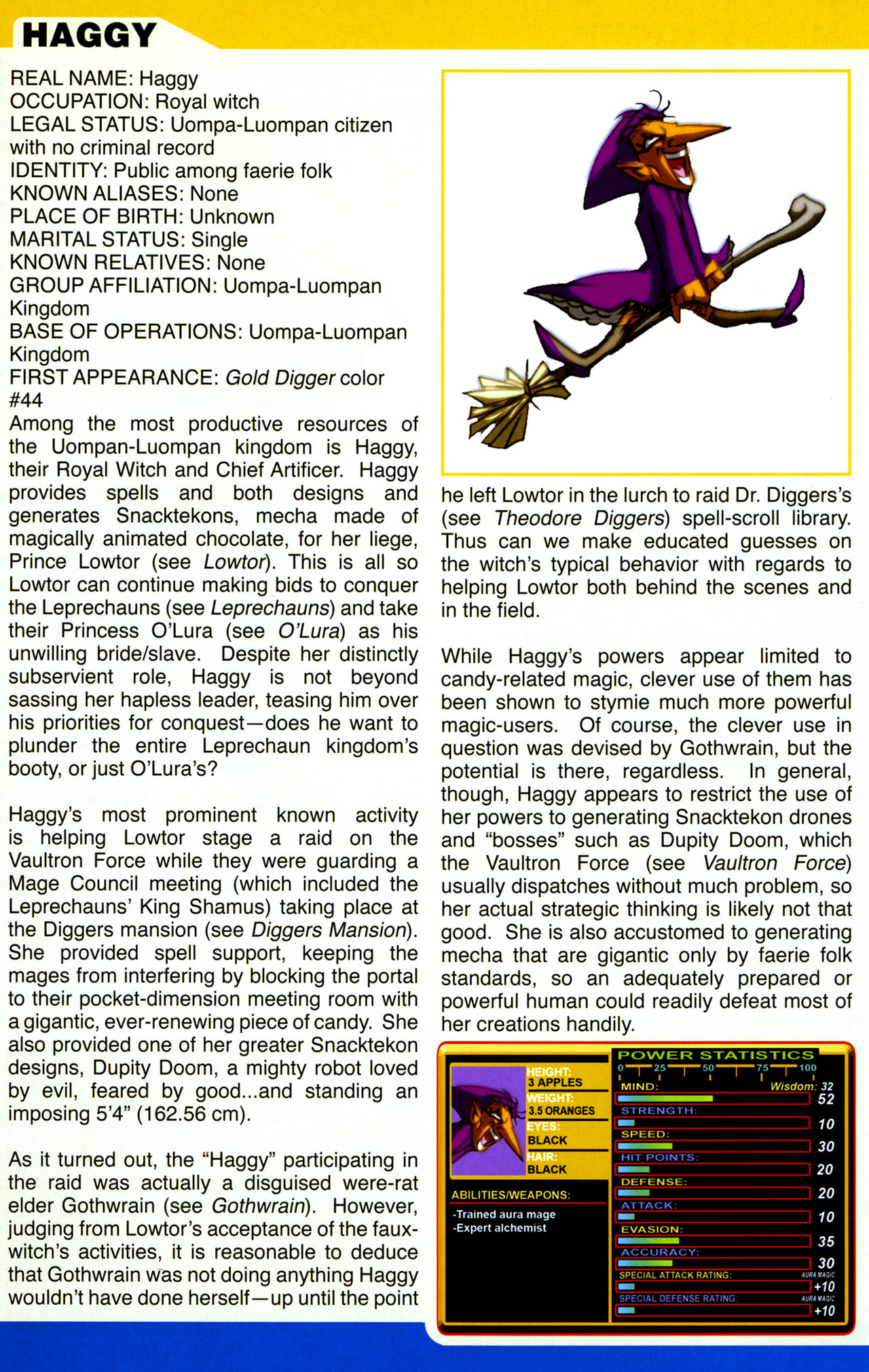Read online Gold Digger Sourcebook: The Official Handbook of the GD Universe comic -  Issue #6 - 22