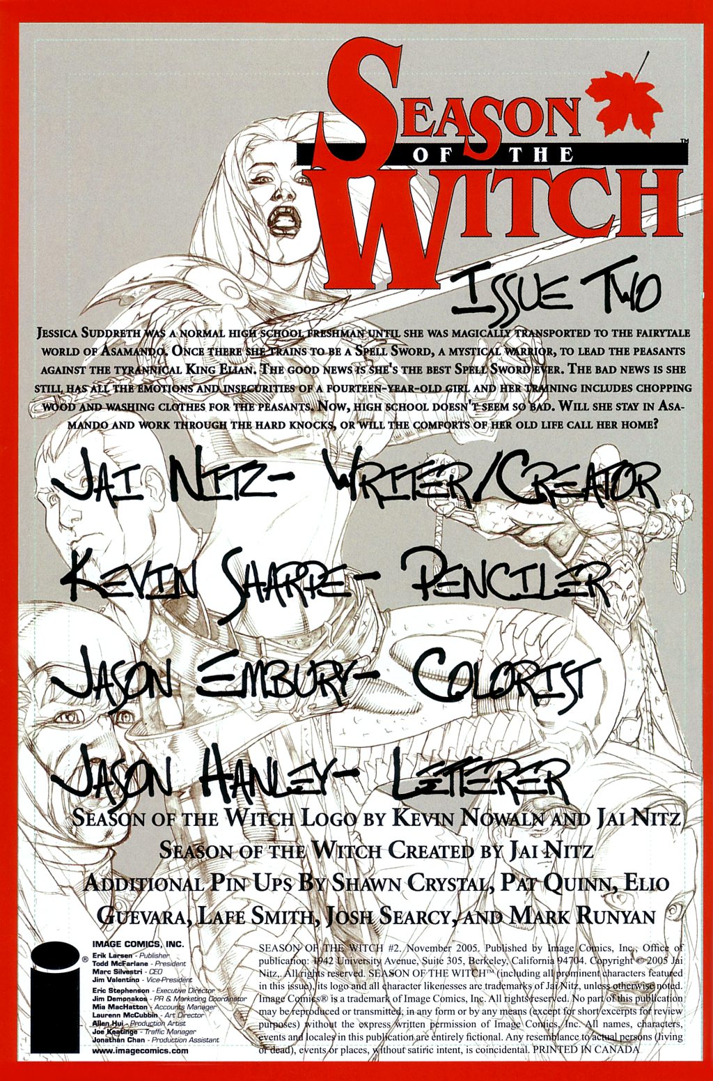 Read online Season of the Witch comic -  Issue #2 - 2
