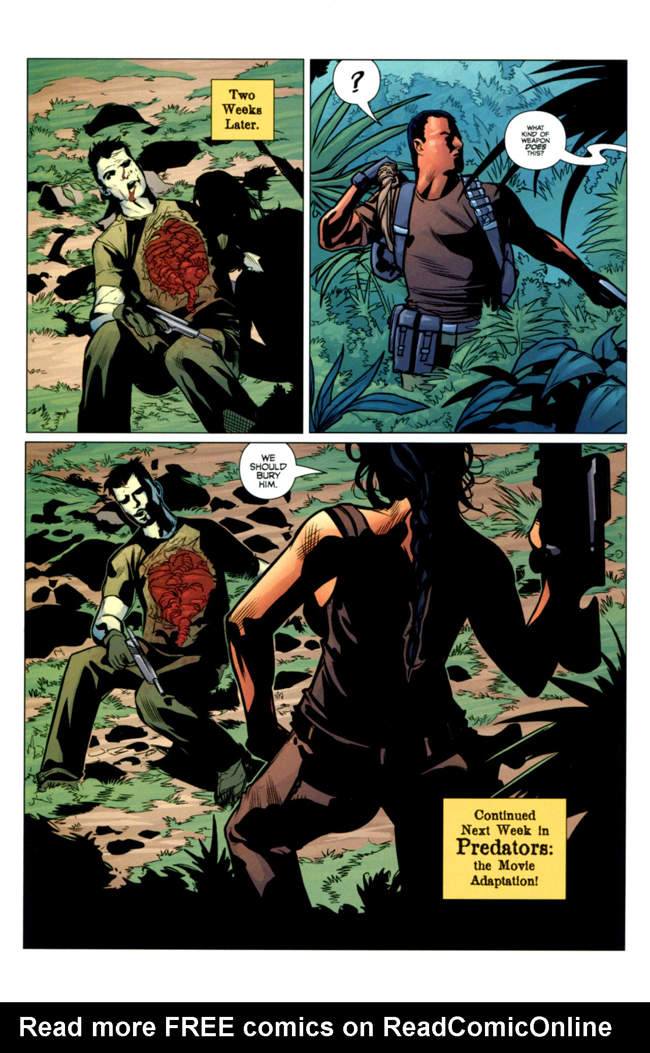 Read online Predators (2010) comic -  Issue #4 - 16