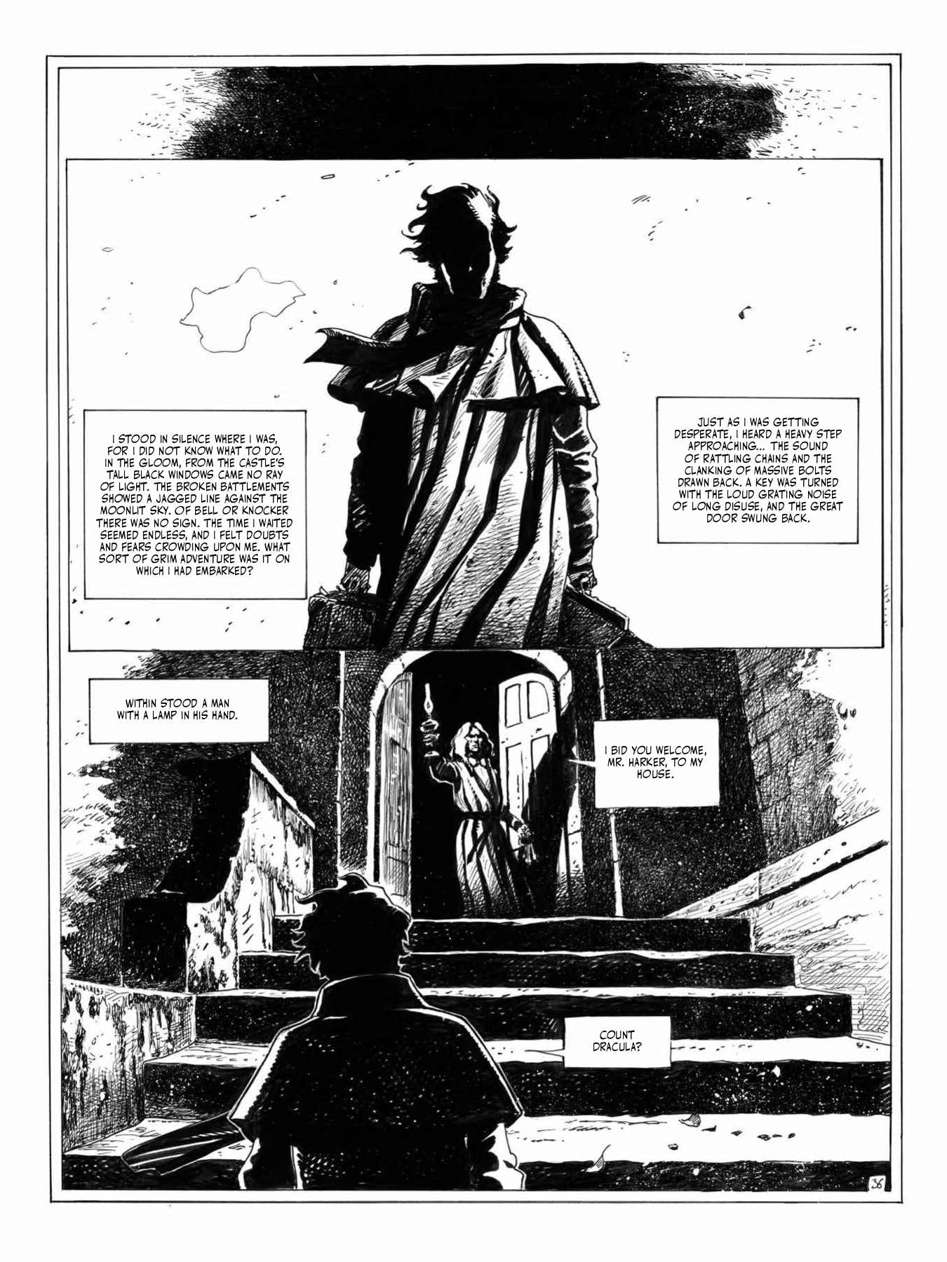 Read online Bram Stoker's Dracula by Georges Bess comic -  Issue # TPB (Part 1) - 35