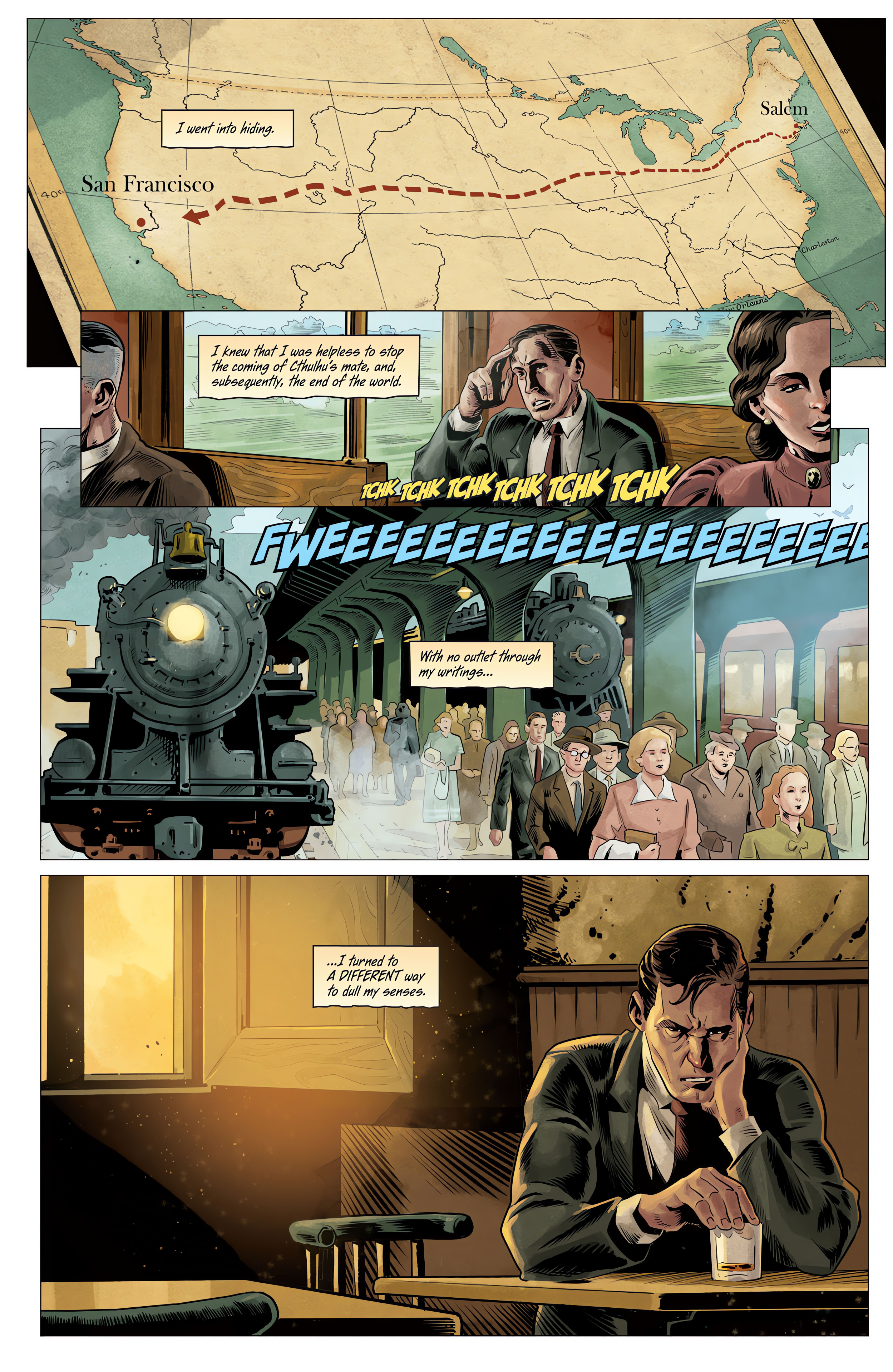 Read online Lovecraft: The Call of Cthulhu comic -  Issue # Full - 19