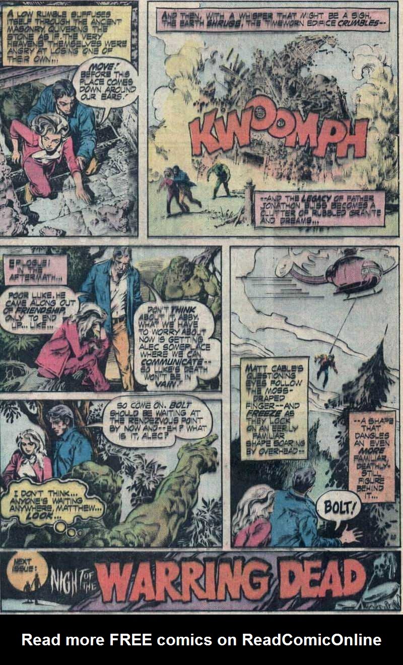 Read online Swamp Thing (1972) comic -  Issue #15 - 21