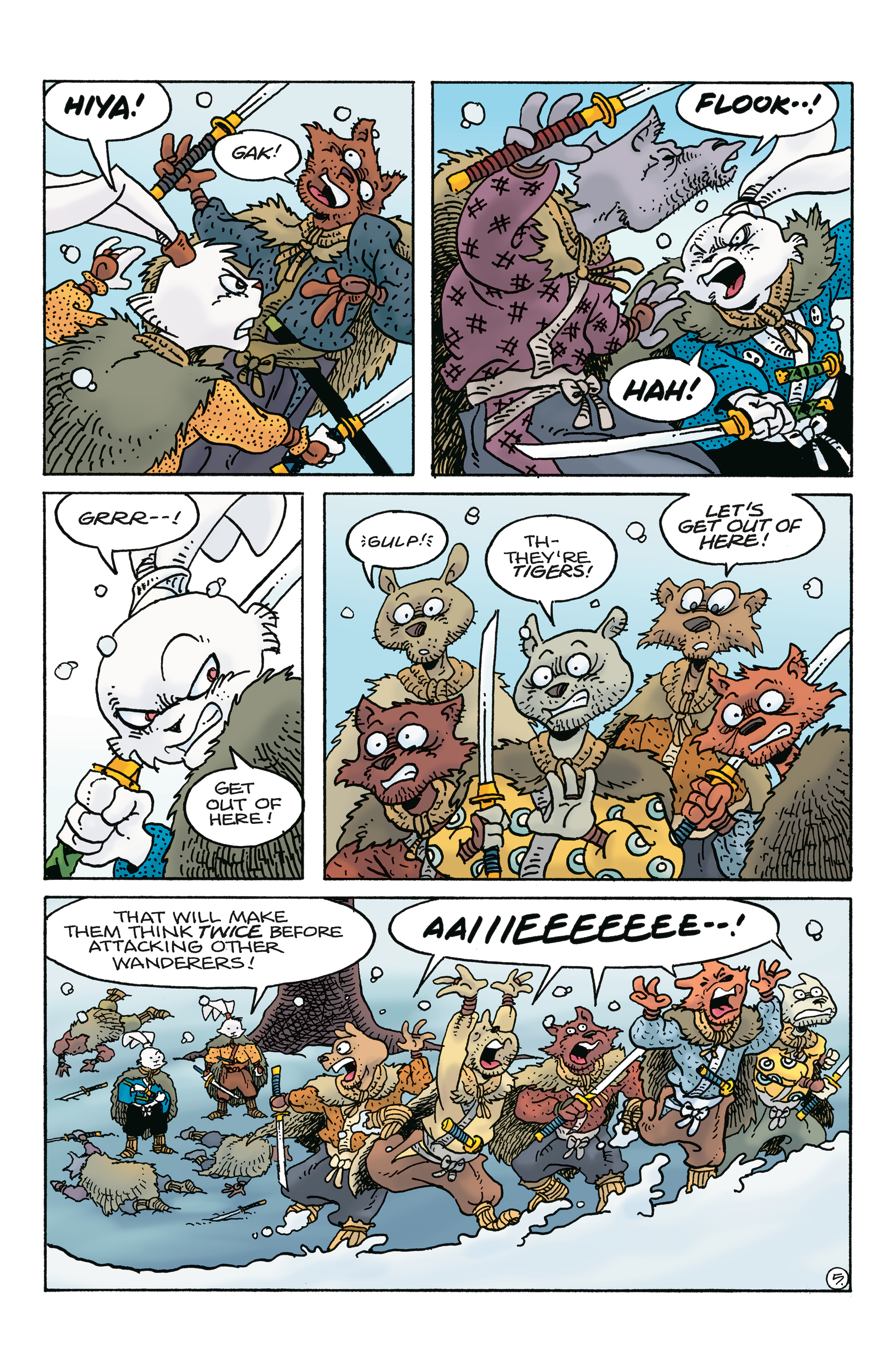 Read online Usagi Yojimbo: Ice and Snow comic -  Issue #1 - 7