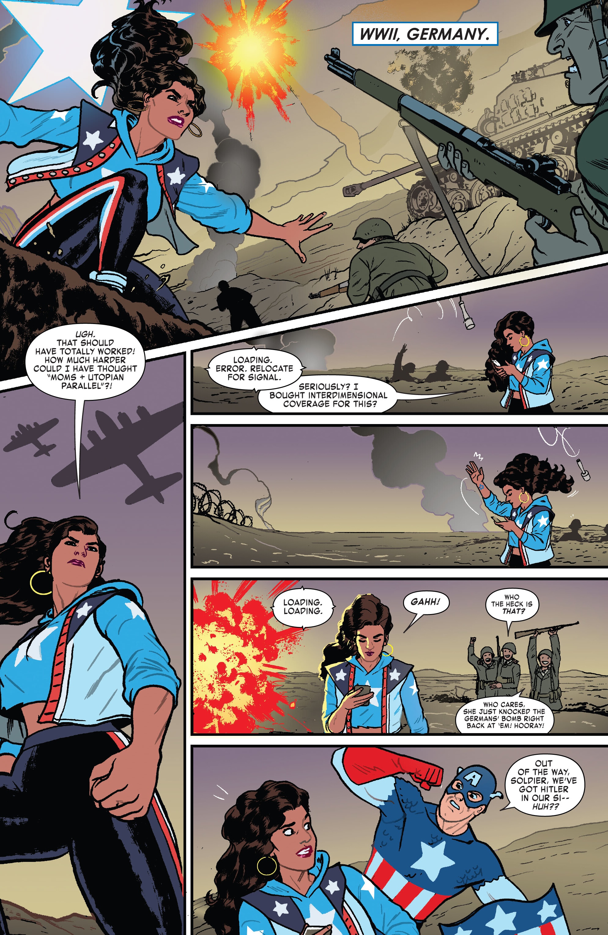 Read online Marvel-Verse: America Chavez comic -  Issue # TPB - 57