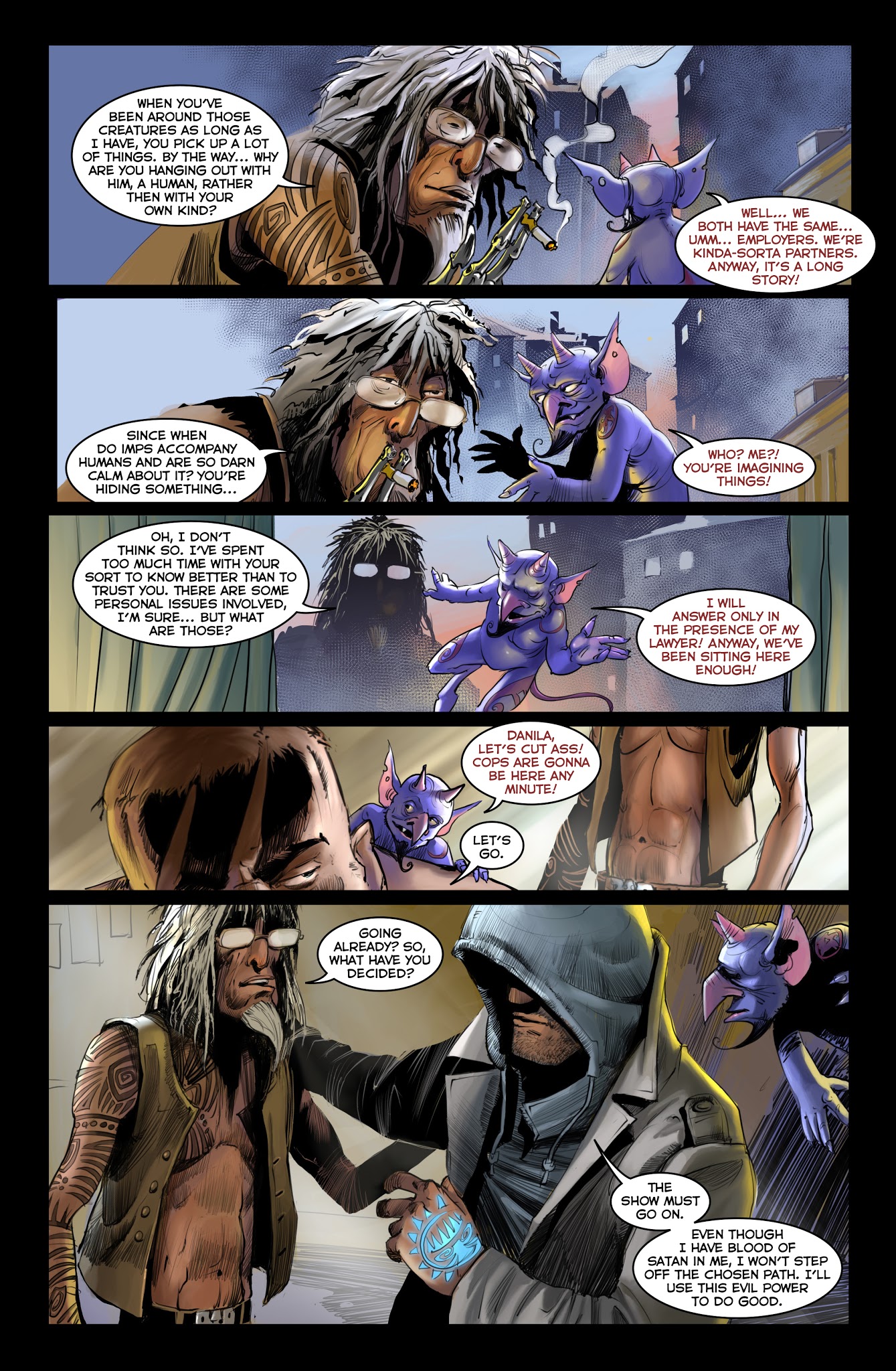 Read online Demonslayer (2015) comic -  Issue #9 - 21