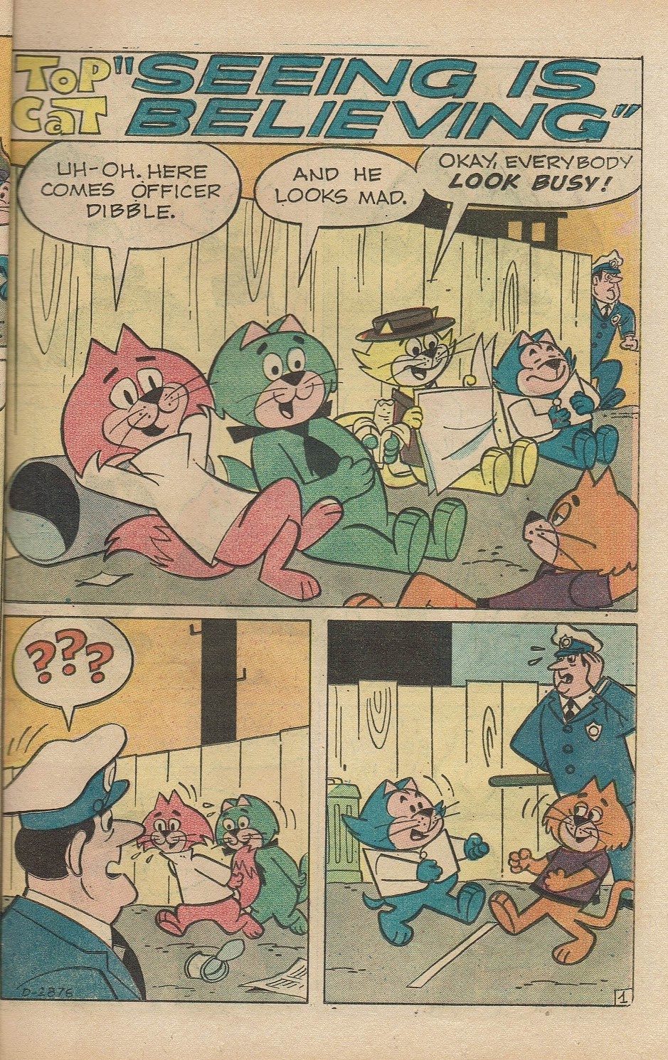 Read online Top Cat (1970) comic -  Issue #15 - 11