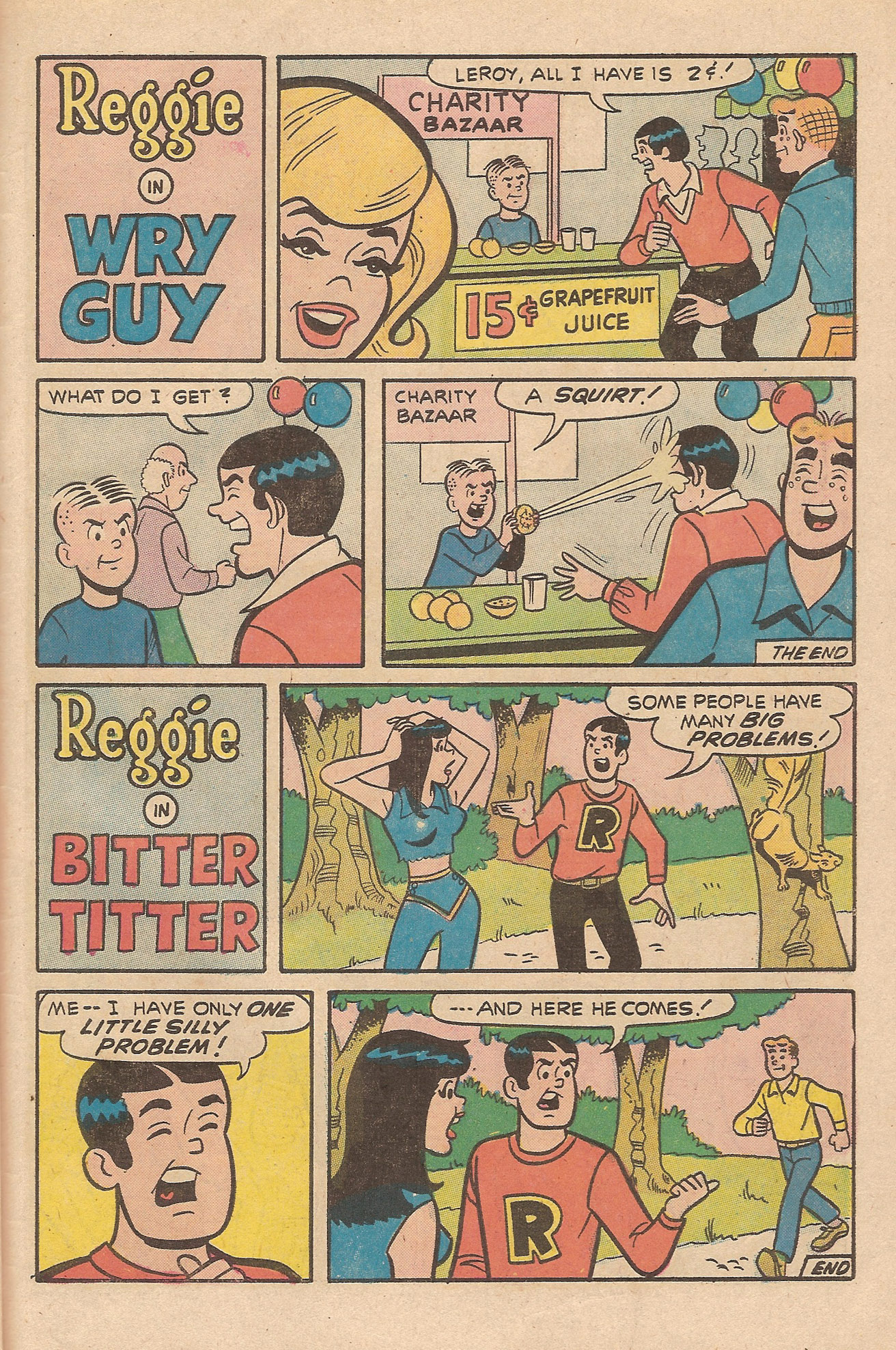 Read online Reggie's Wise Guy Jokes comic -  Issue #28 - 47